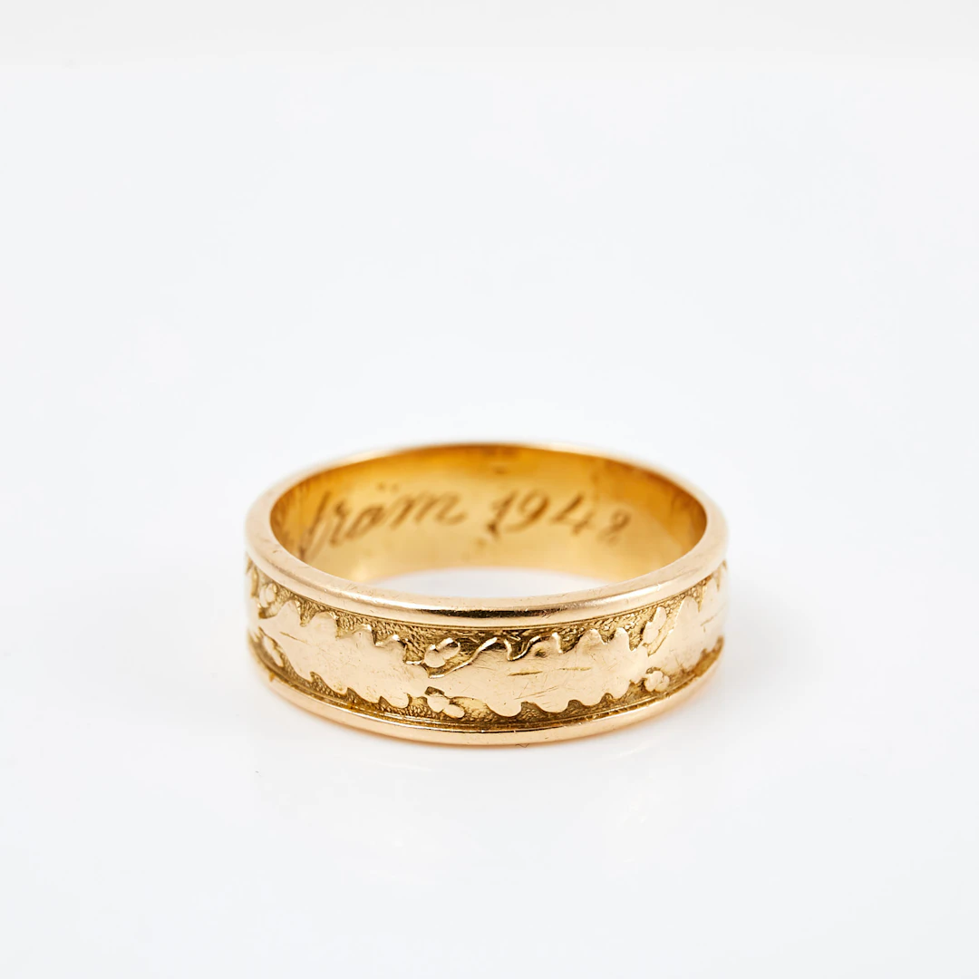 RING, sk. ingenjörsring, 18 k guld, Andersson & Hallberg Guldsmeder