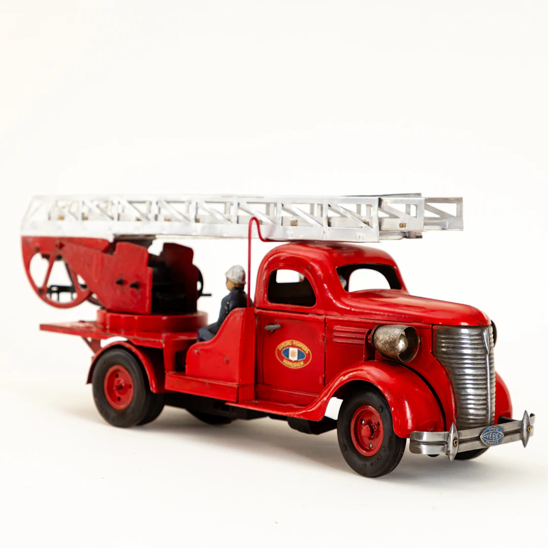 VB Vébé France, Leiter-Feuerwehrwagen, 1950er Jahre.