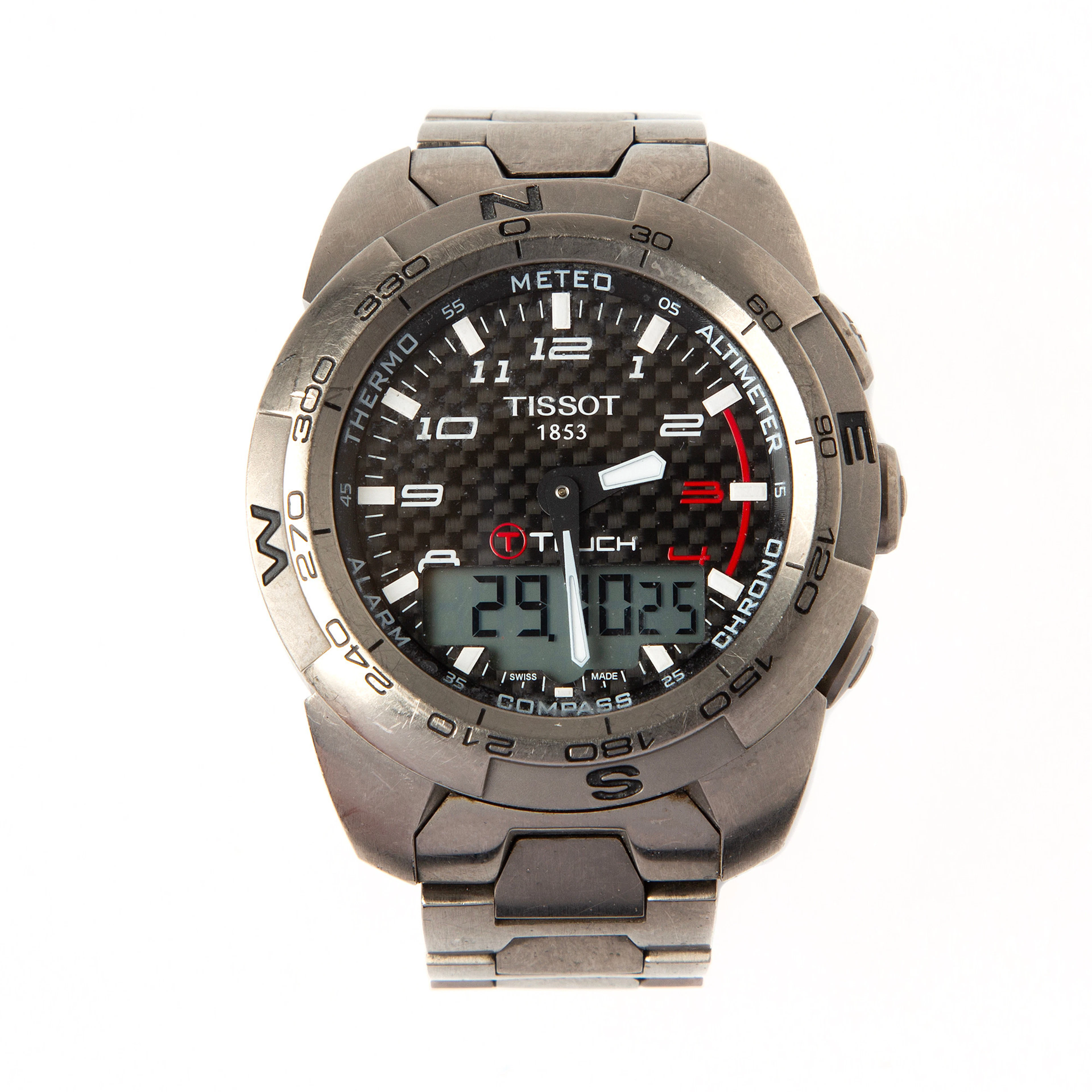 TISSOT, armbandsur, T-touch Expert, titan, ca 2017.
