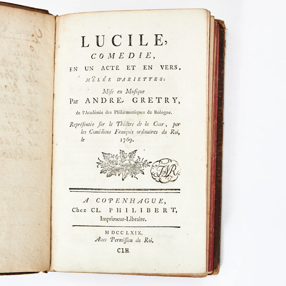 COLLECTION OF 9 PLAYS IN FRENCH 1766-69.