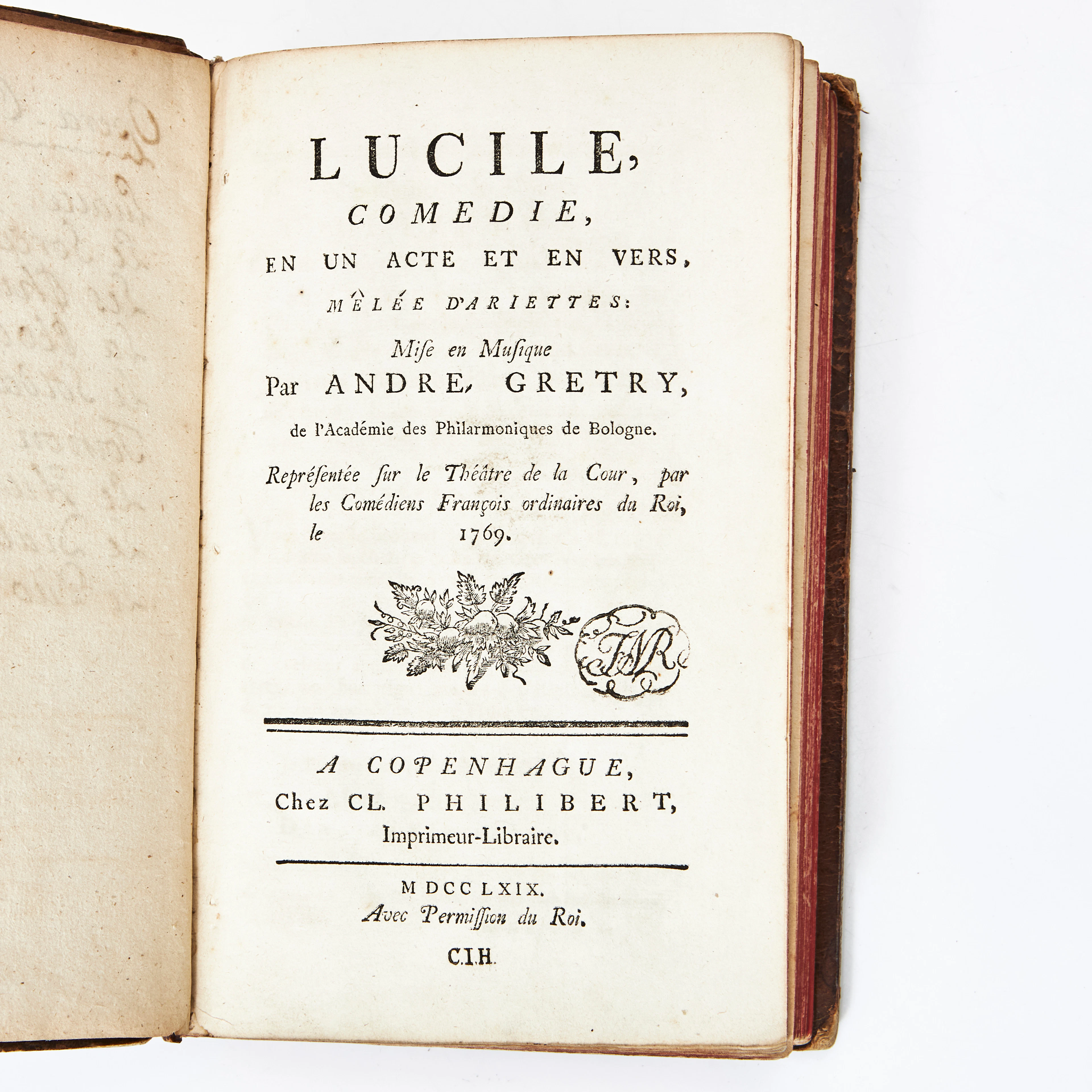 COLLECTION OF 9 PLAYS IN FRENCH 1766-69.