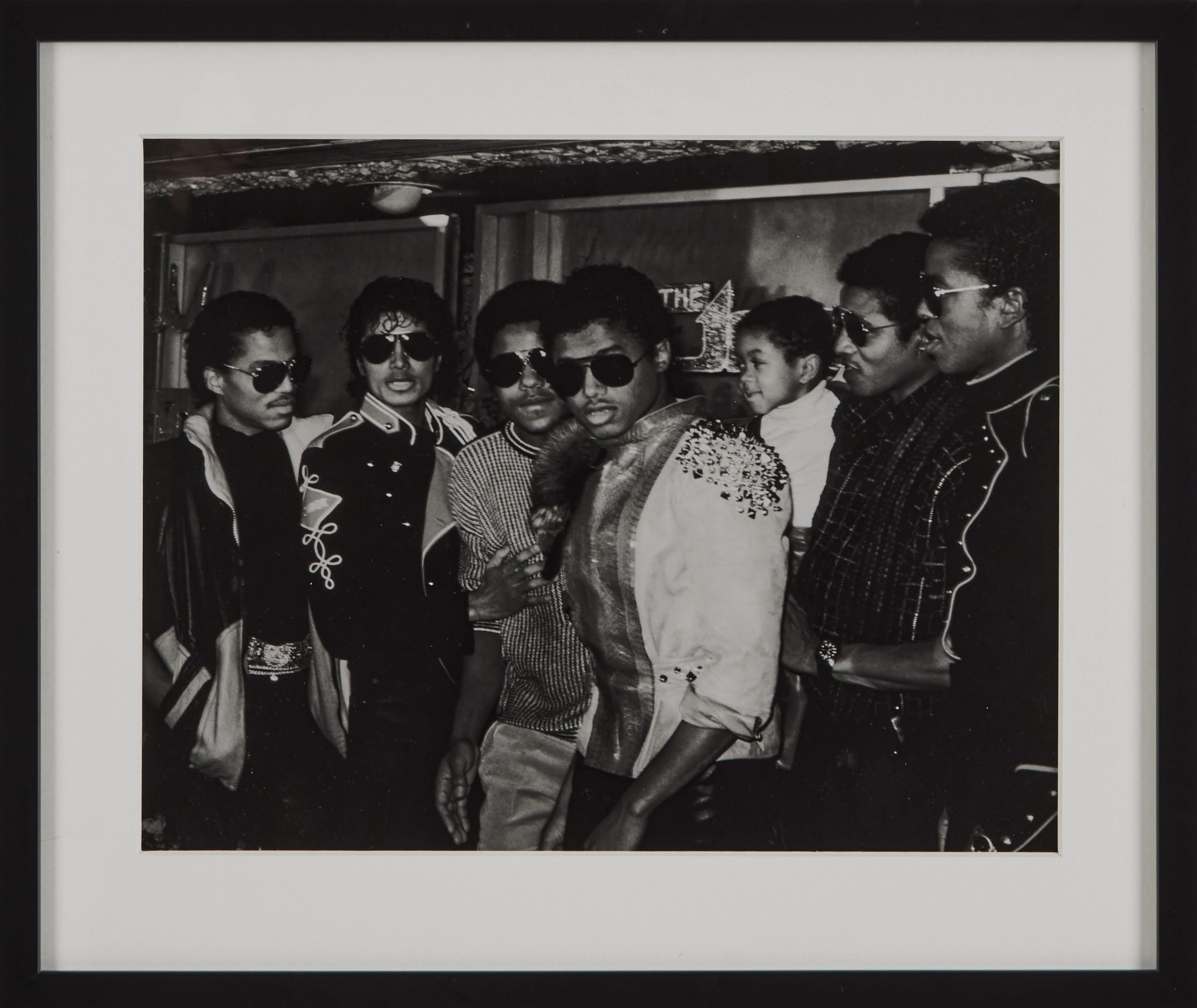 RON GALELLA. November 30, 1983: Marlon Jackson, Michael Jackson, Tito
