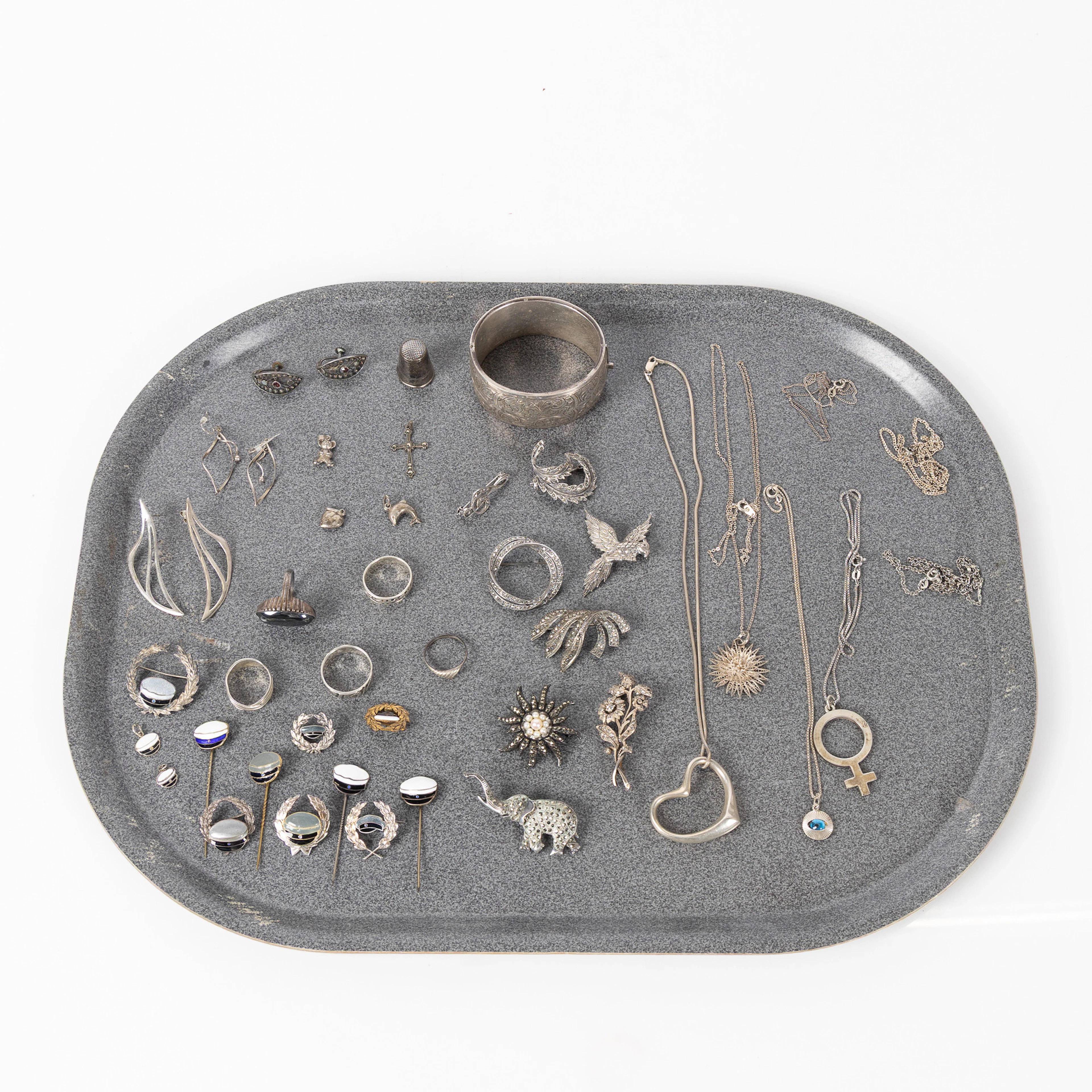 SAMLING SMYCKEN, silver.