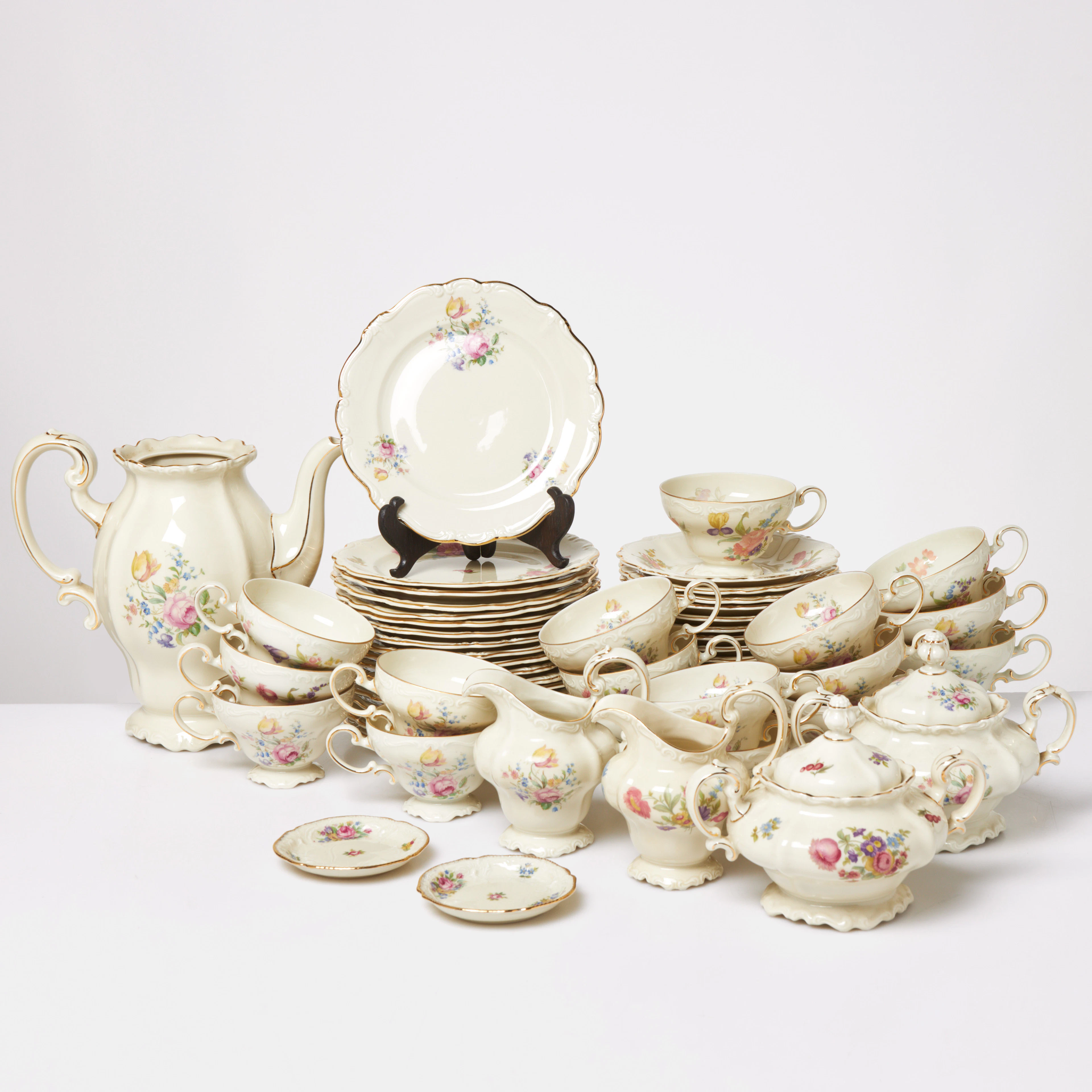 SERVIS, 41 dlr, "Pompadour", Rosenthal, Tyskland.
