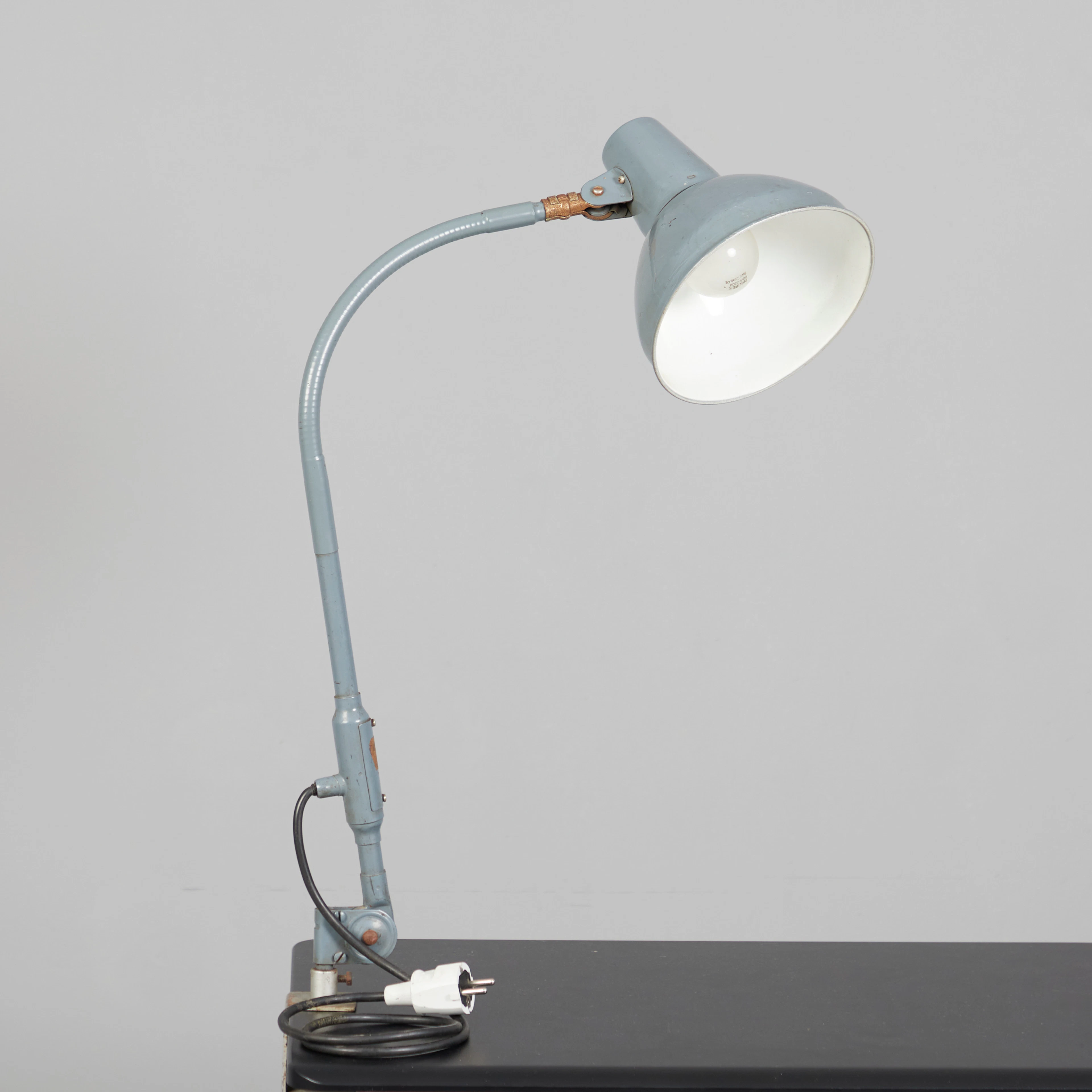 SIS, Tischlampe / Klemmleuchte, 'Typ 768, 'Metall, 1930er Jahre, Deutschland.