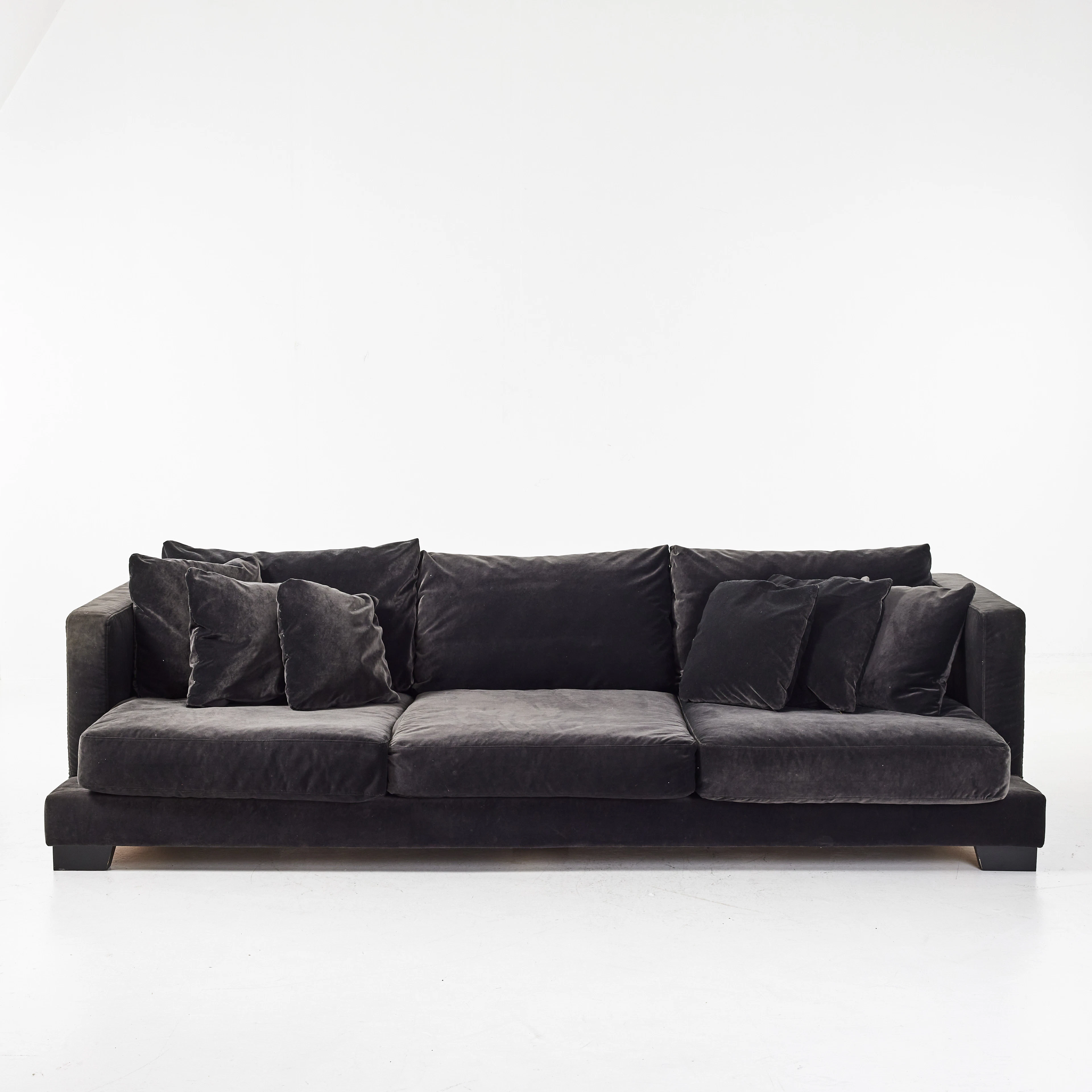 SOFFA, "Colorado", Posh Living, grå klädsel, samtida.