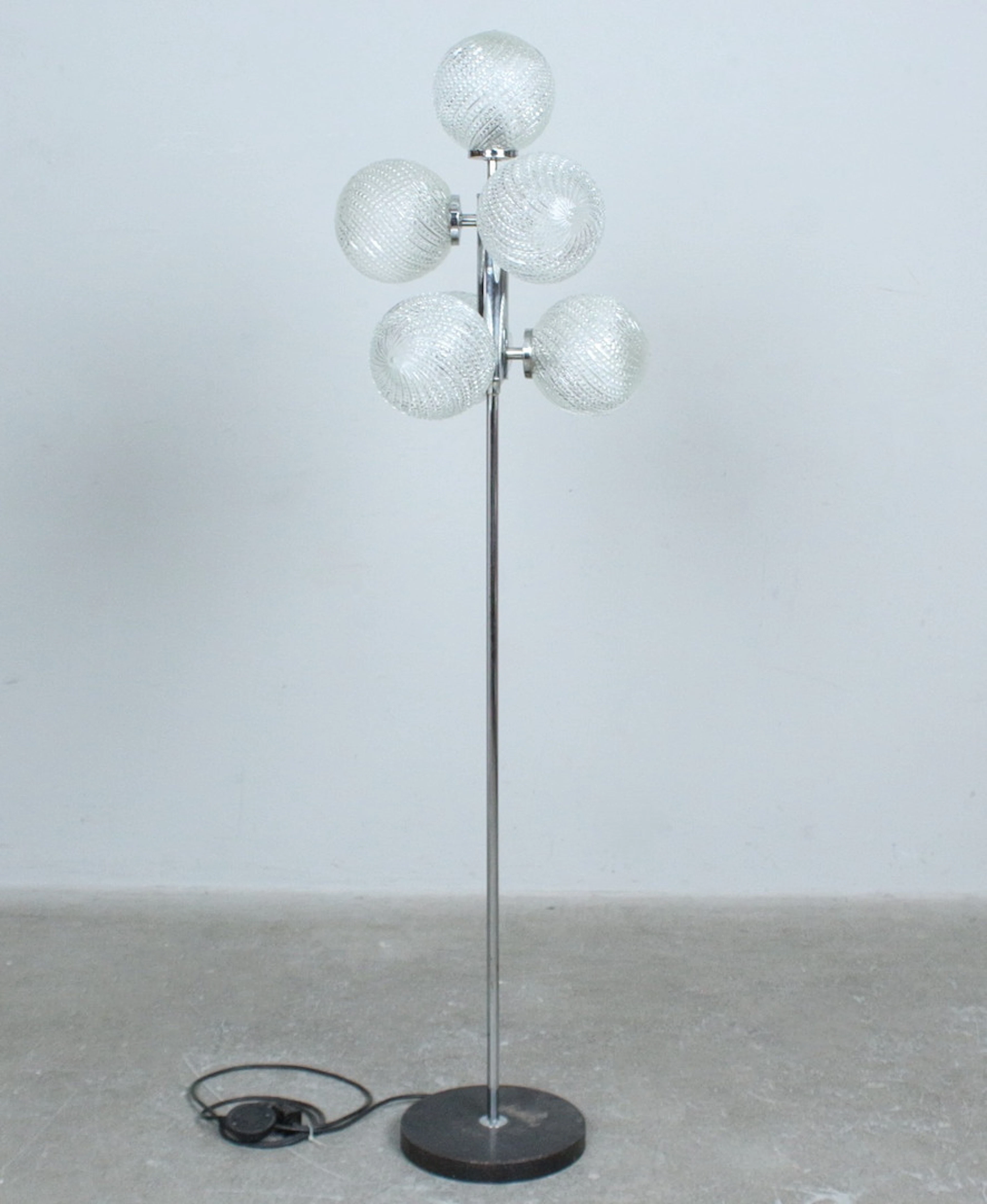 Space Age Sputnik Stehlampe aus den 1960er.