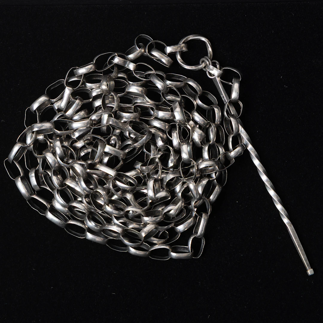 GUSTAF FREDRIK HALLENGREN. Pregkedja, silver. Malmö 1902.