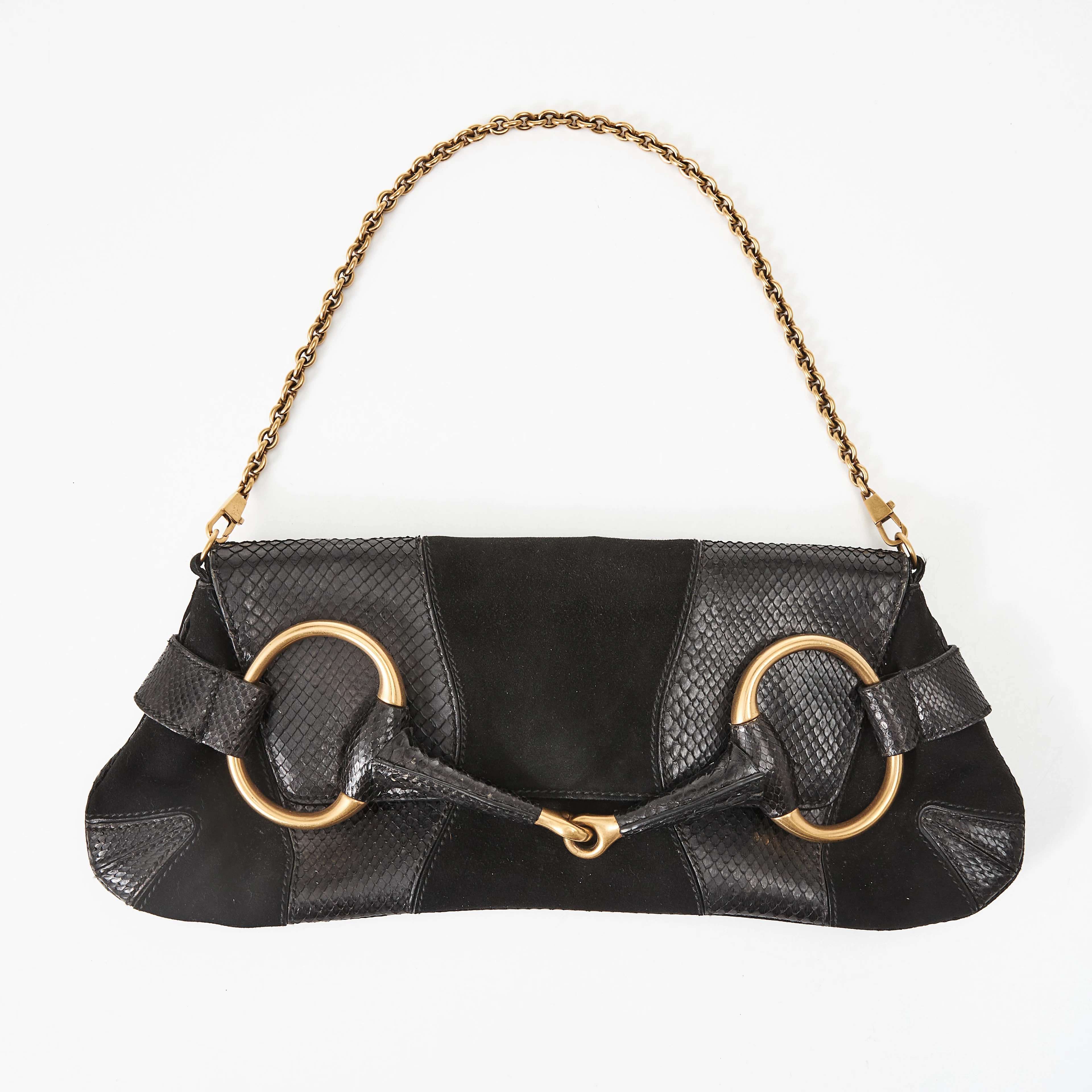 GUCCI, handväska horsebit, Tom Ford era (1994-2004).