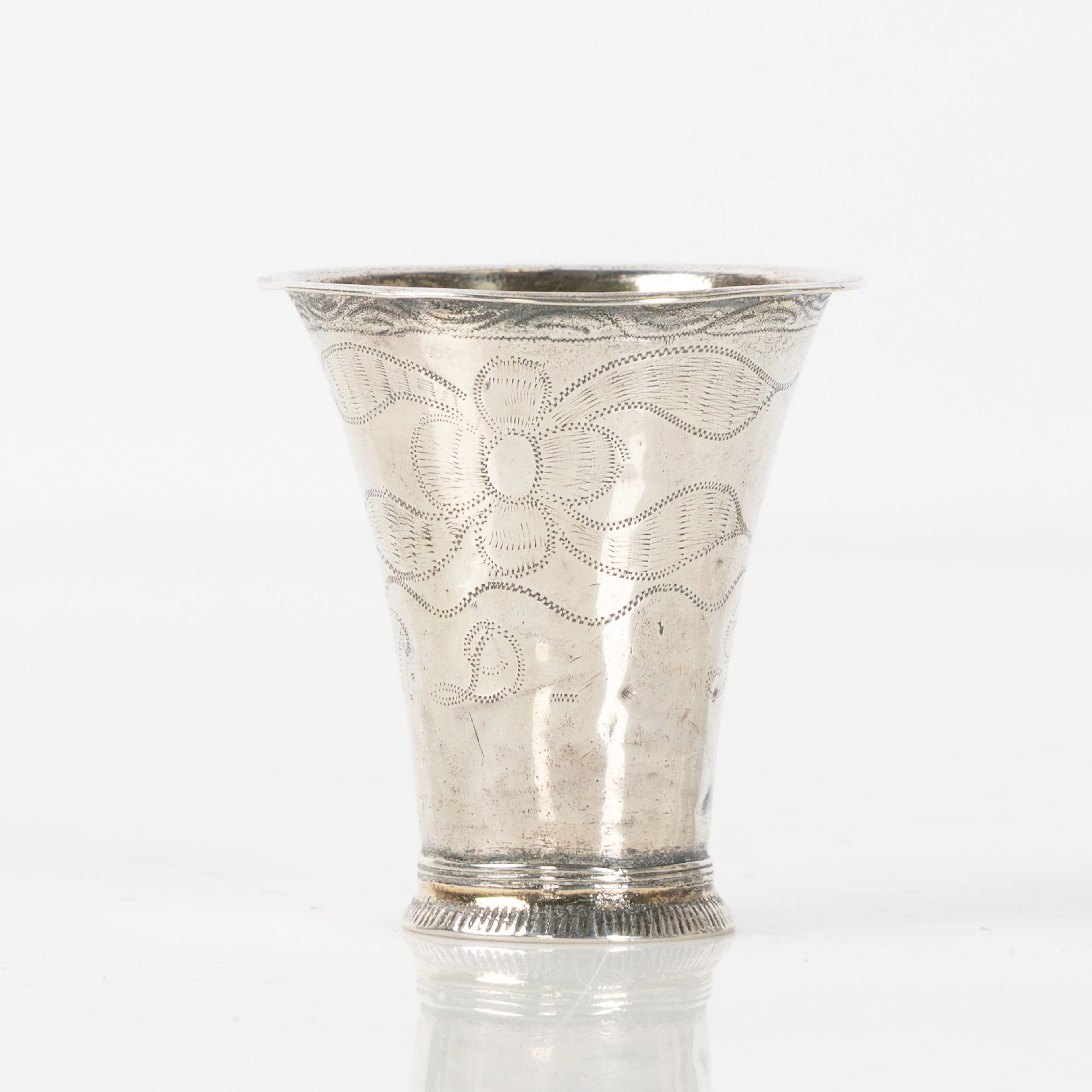 BÄGARE, silver, Johan Schröder, Landskrona 1793.