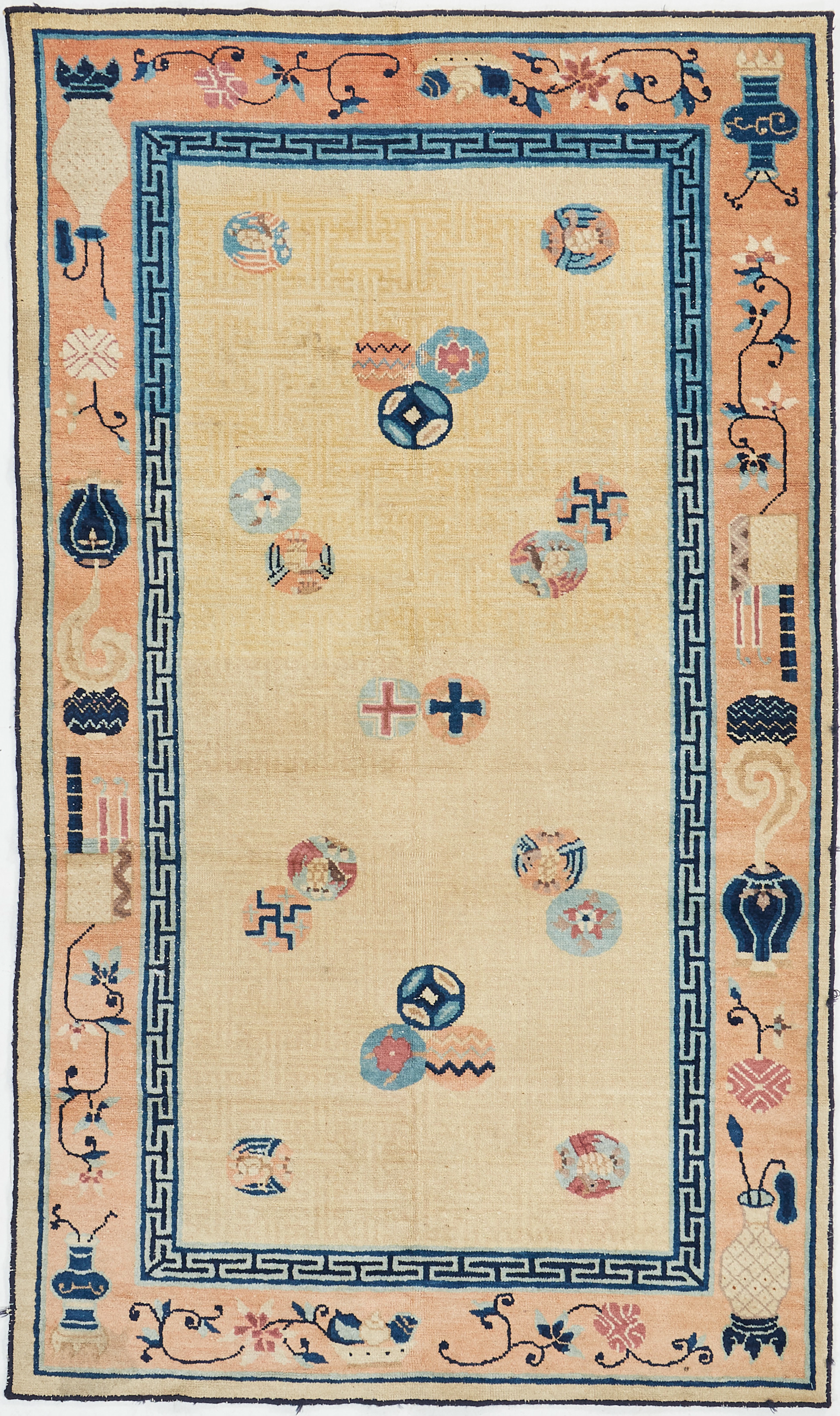 ORIENTMATTA, Kinesisk semiantik, ca 204,5x120cm.