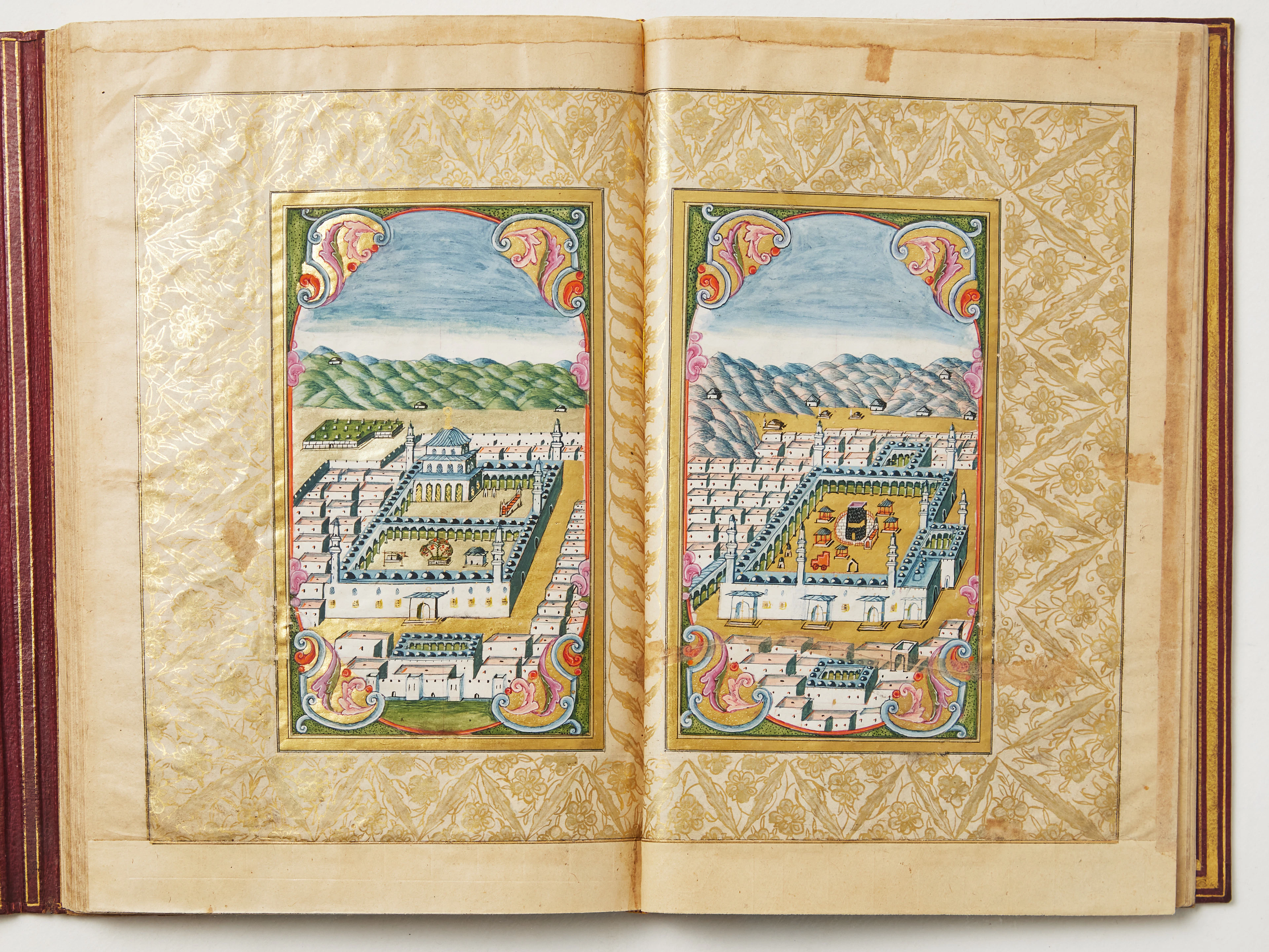 DALA'IL AL-KHAYRAT, FINE ARABIAN MANUSCRIPT, dated 1210 (1795-96).