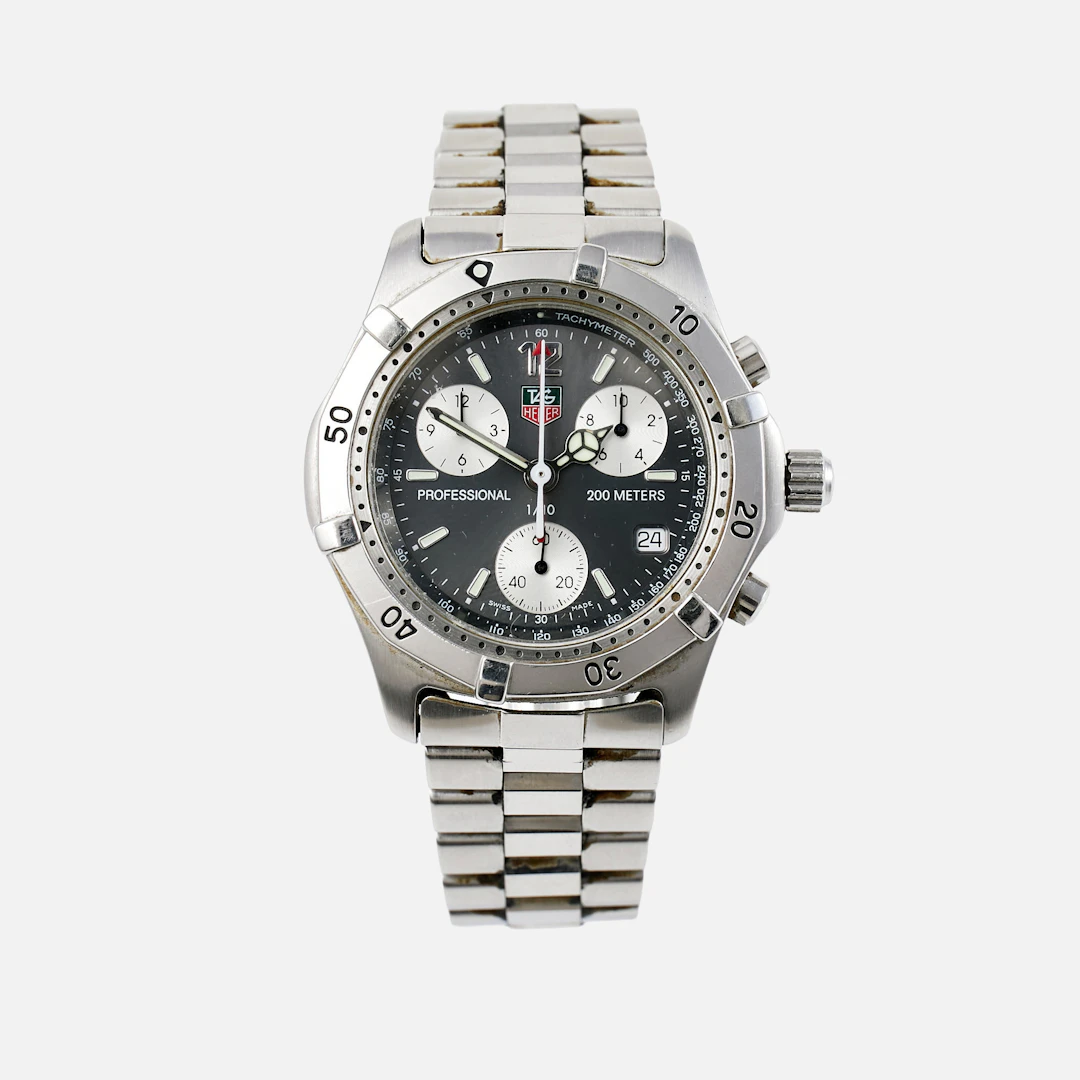 TAG HEUER (Swiss Made) Professional 200 m, kronograf, 2000-serien