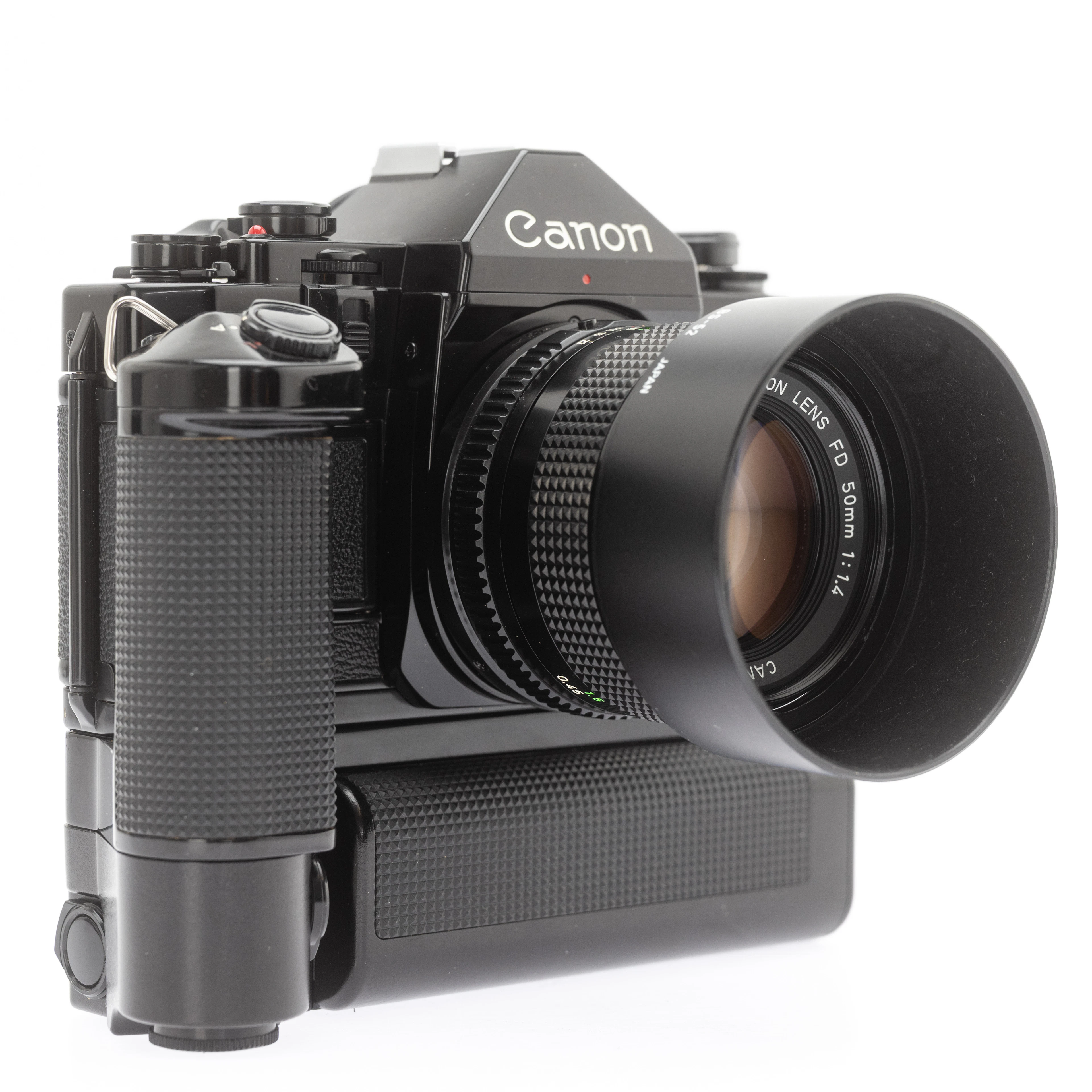 Canon A1, 35mm Spiegelreflexkamera ( SN 2176988 mit Canon Lens FD