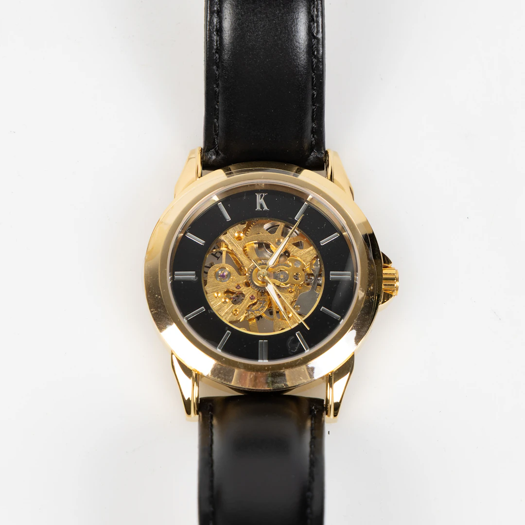 ARMBANDSUR, Karlex, Torekov, herrur, guldtonatstål, 42mm, automat