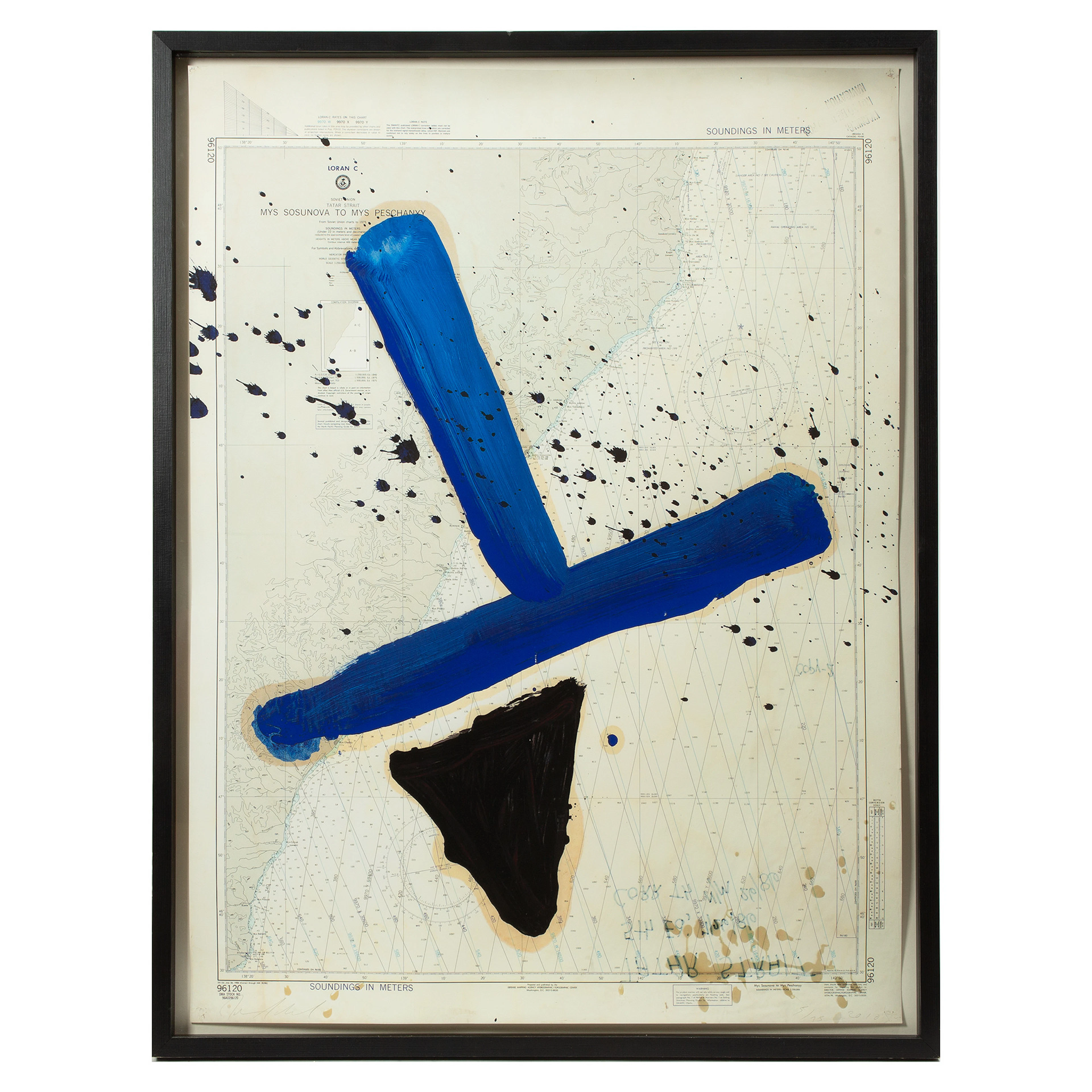 JULIAN SCHNABEL. ”Mys Sosunova to Mys Peschanyy (Soviet Union Tatar Strait)”.