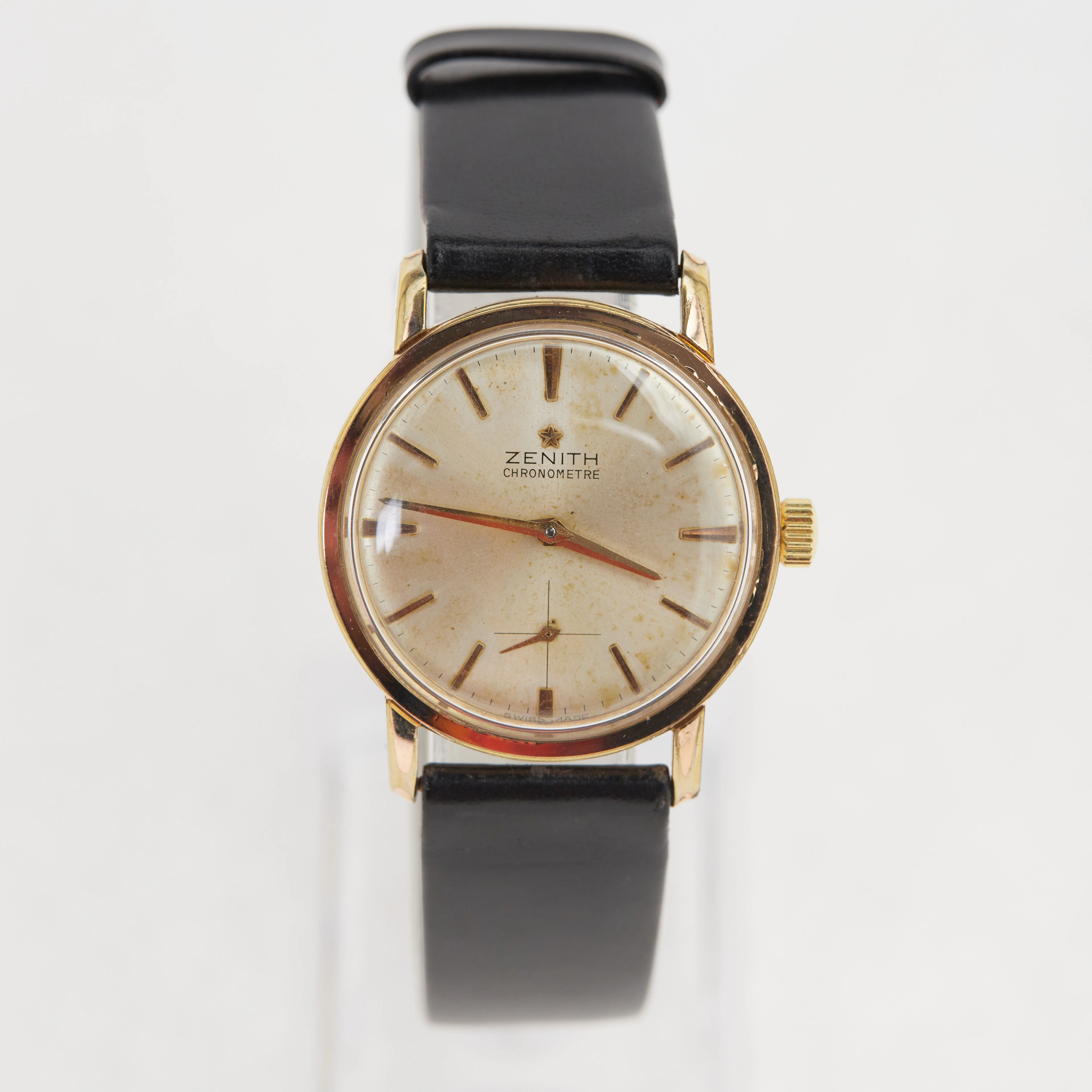 ZENITH. Armbanduhr / Chronometer, 'Le Locle', Handaufzug, 1963, Schweiz.