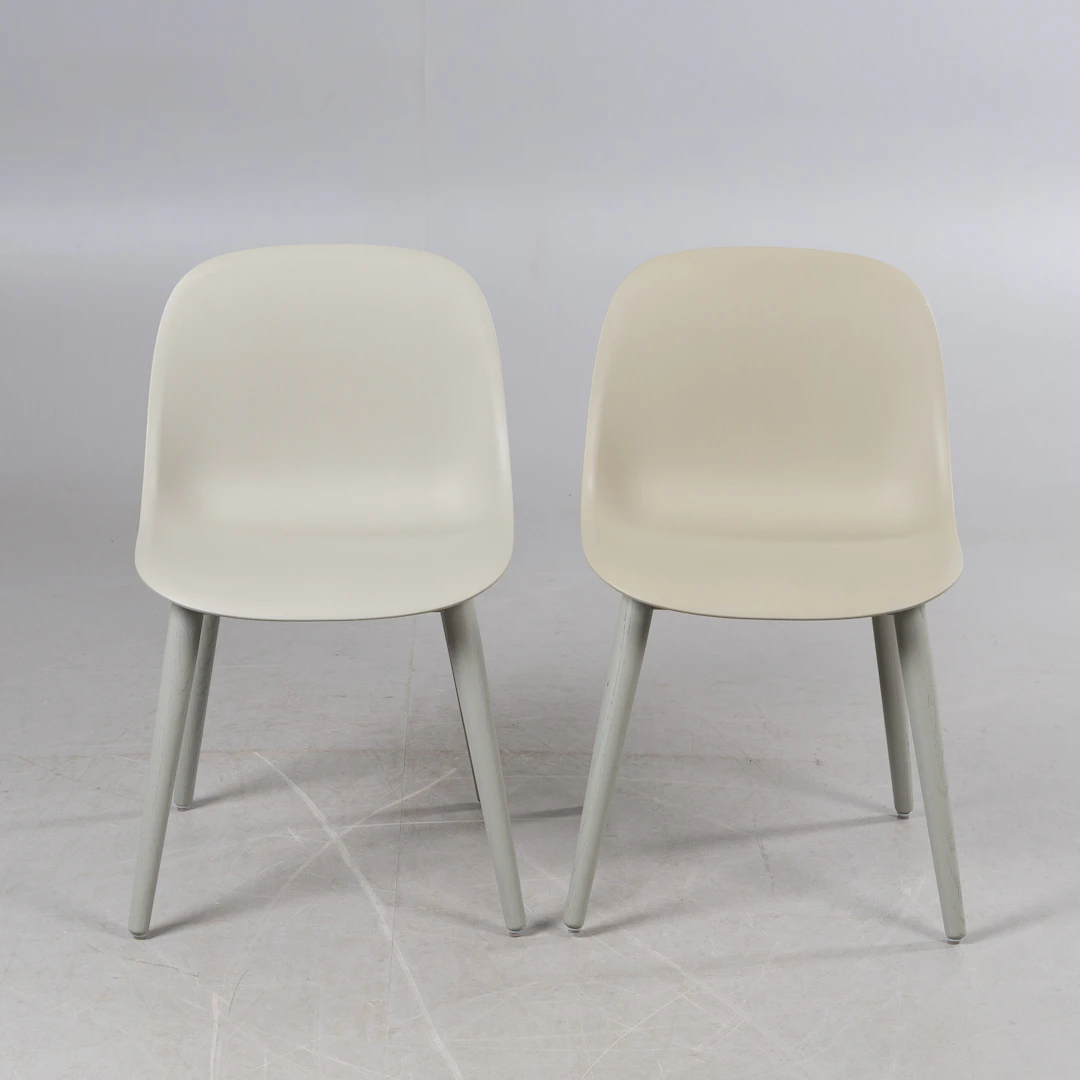 ISKOS-BERLIN. "Fiber side chair", ett par, Muuto.