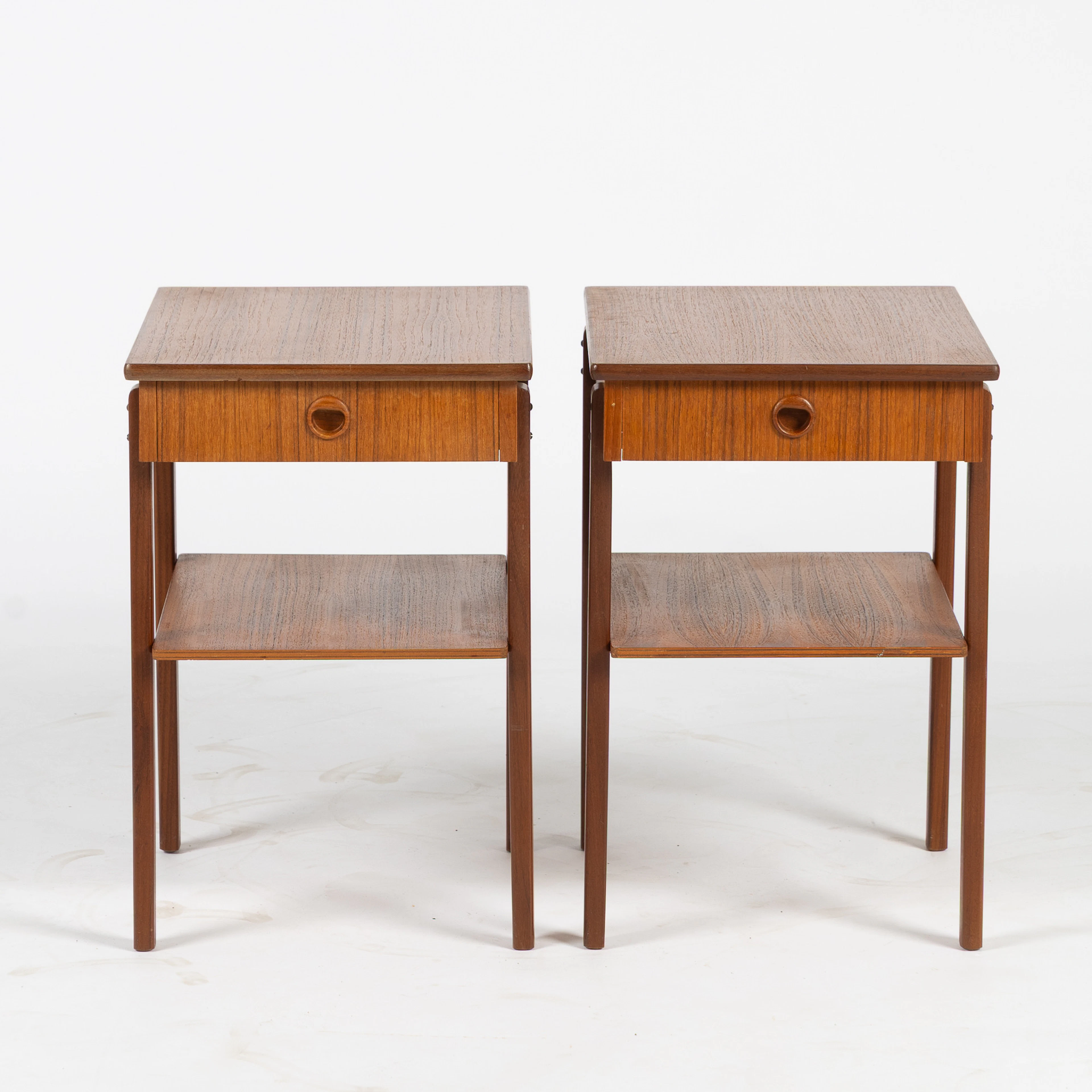 SÄNGBORD, ett par, teak, Markaryds Möbelindustri, Sverige 1950/60-tal.