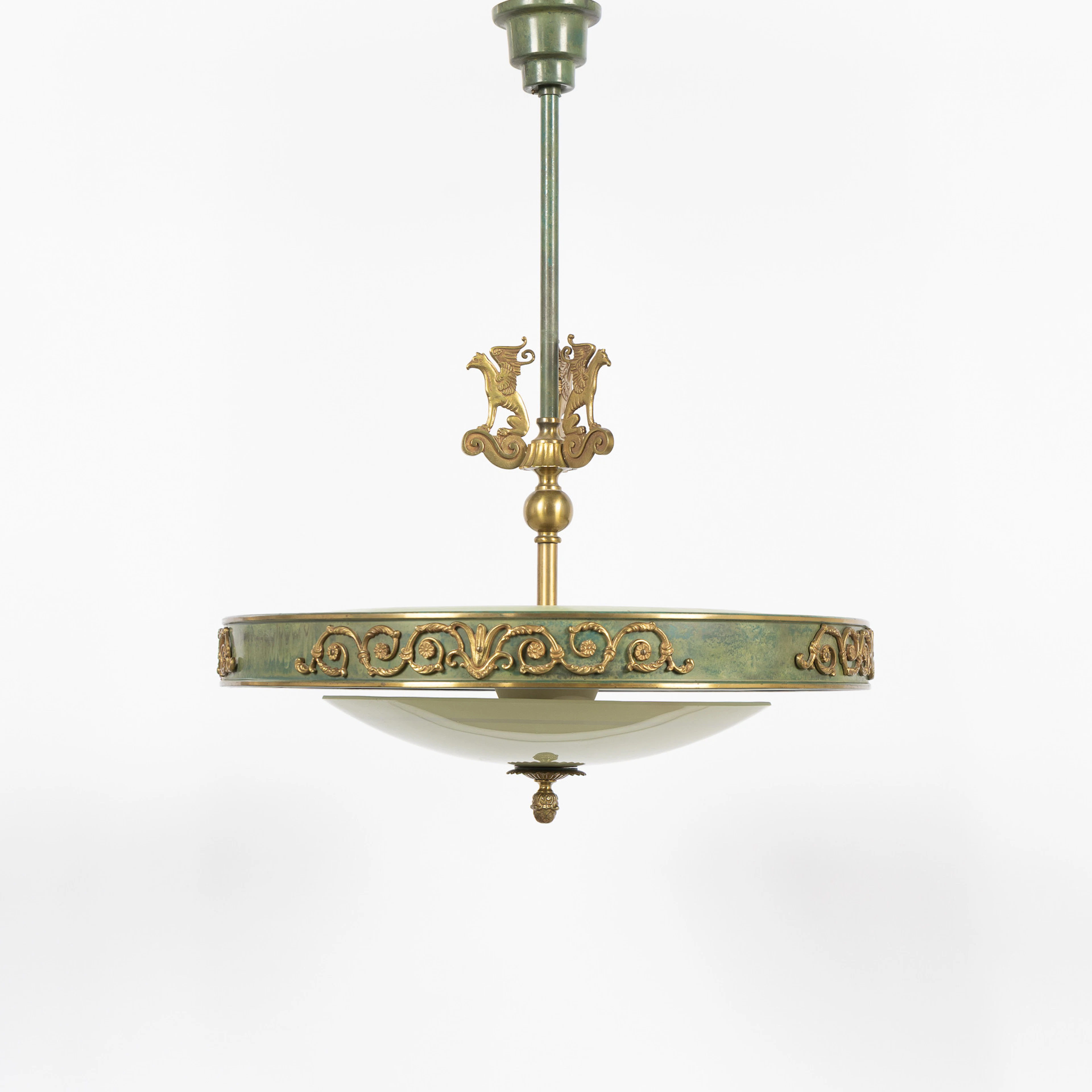 EINAR BÄCKSTRÖM. Taklampa, Einar Bäckströms metallvarufabrik, Plafond