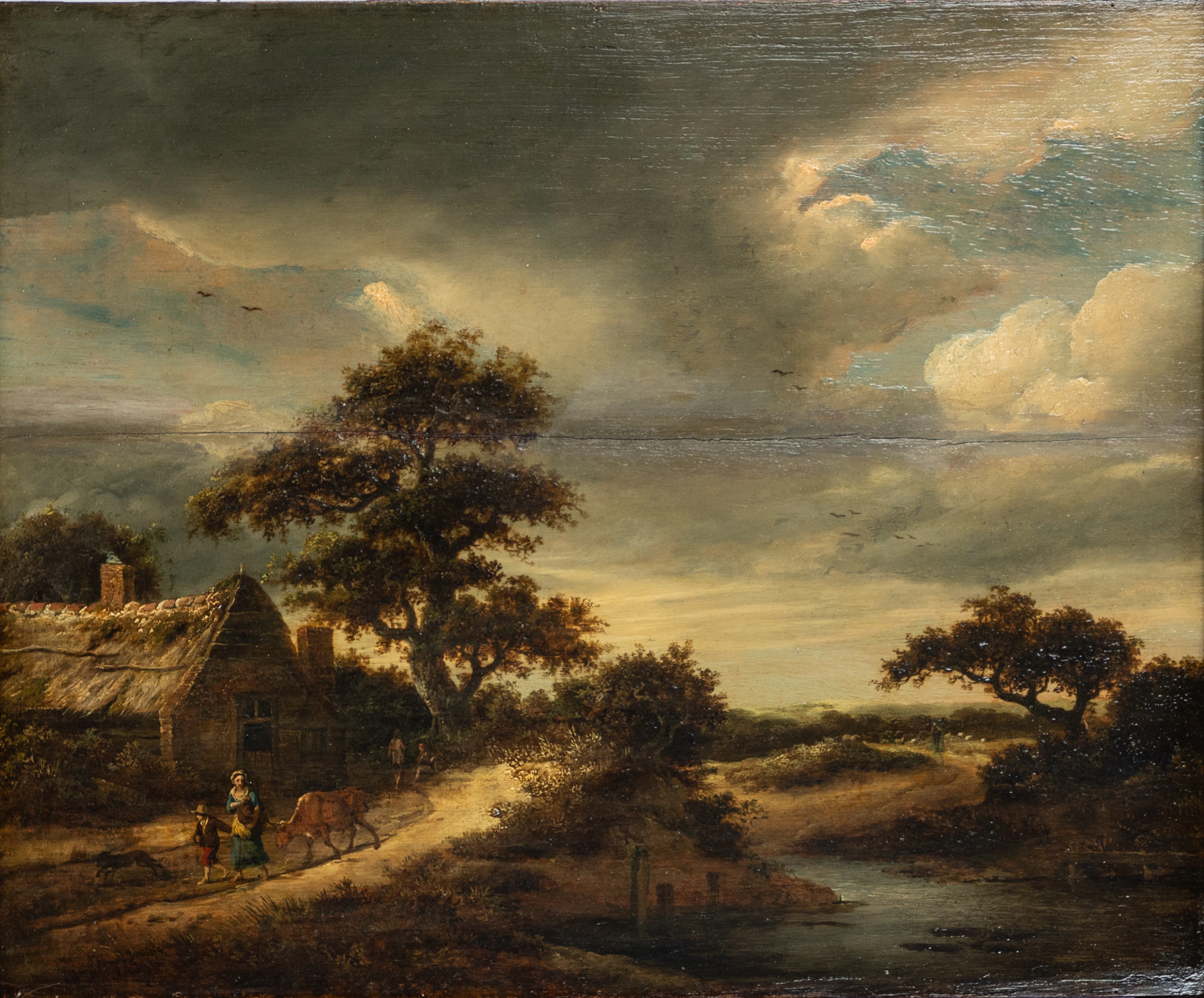ROELOF JANSZ VAN VRIES (1630/31-1681 OR LATER). Flusslandschaft mit