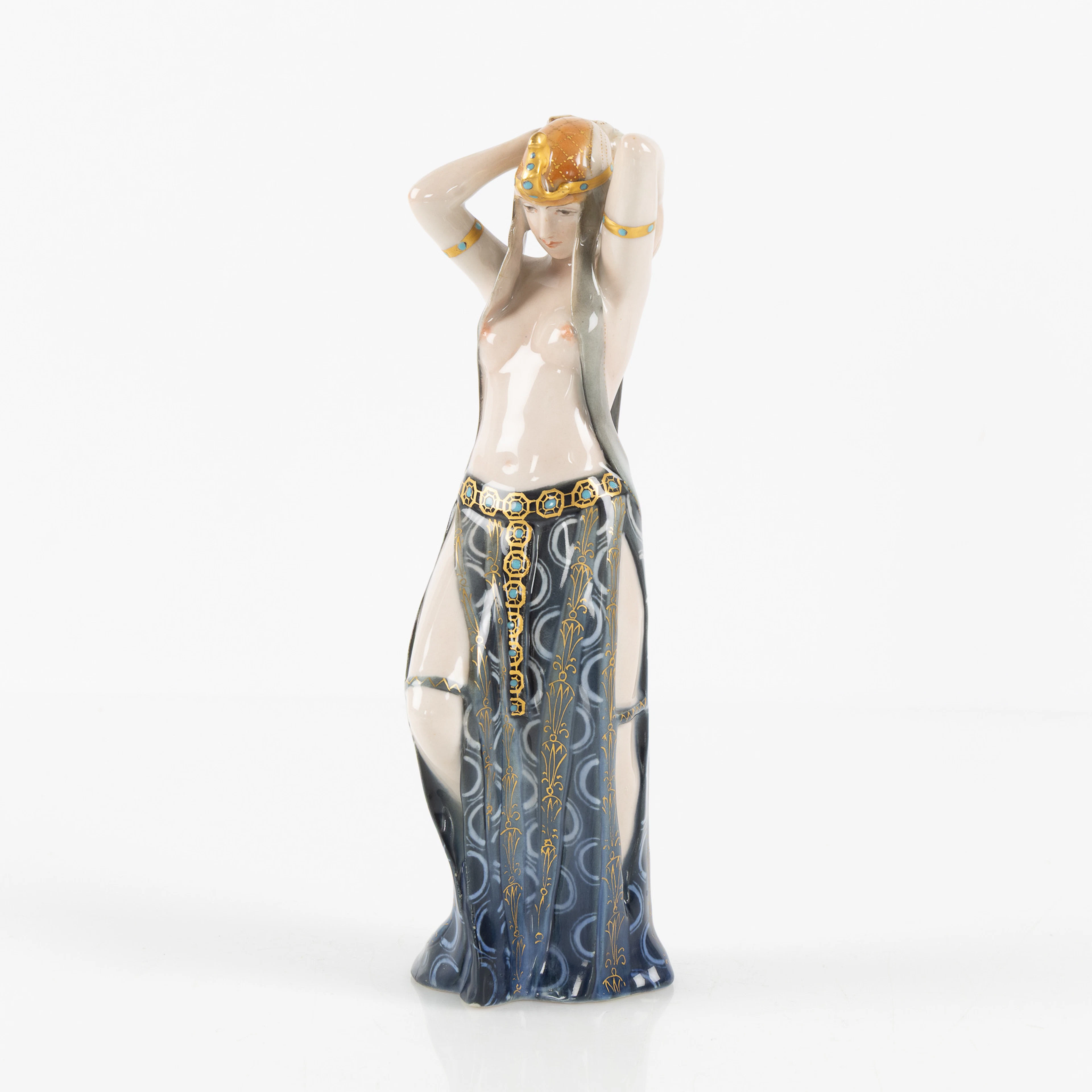 VICKEN VON POST (1886-1950). Figurin, Rörstrand 1915-1921.