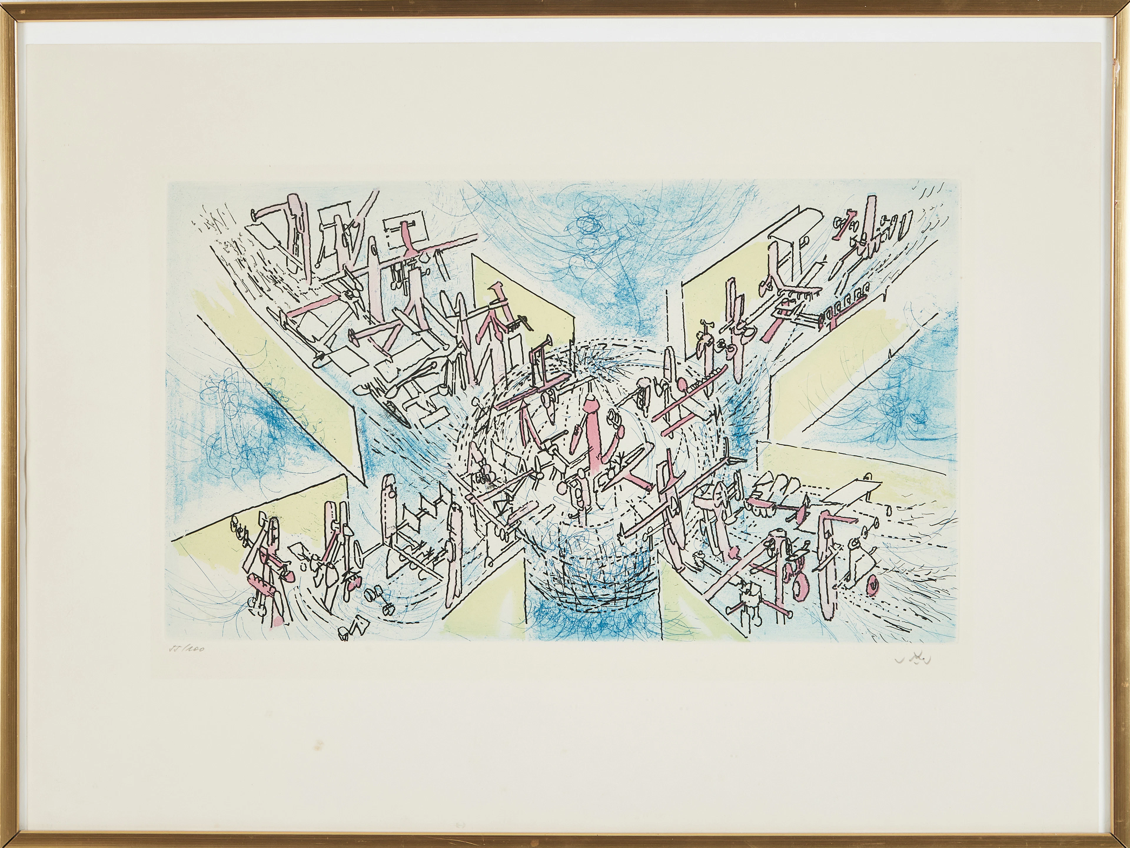 ROBERTO MATTA. "Un Pourquoi final".