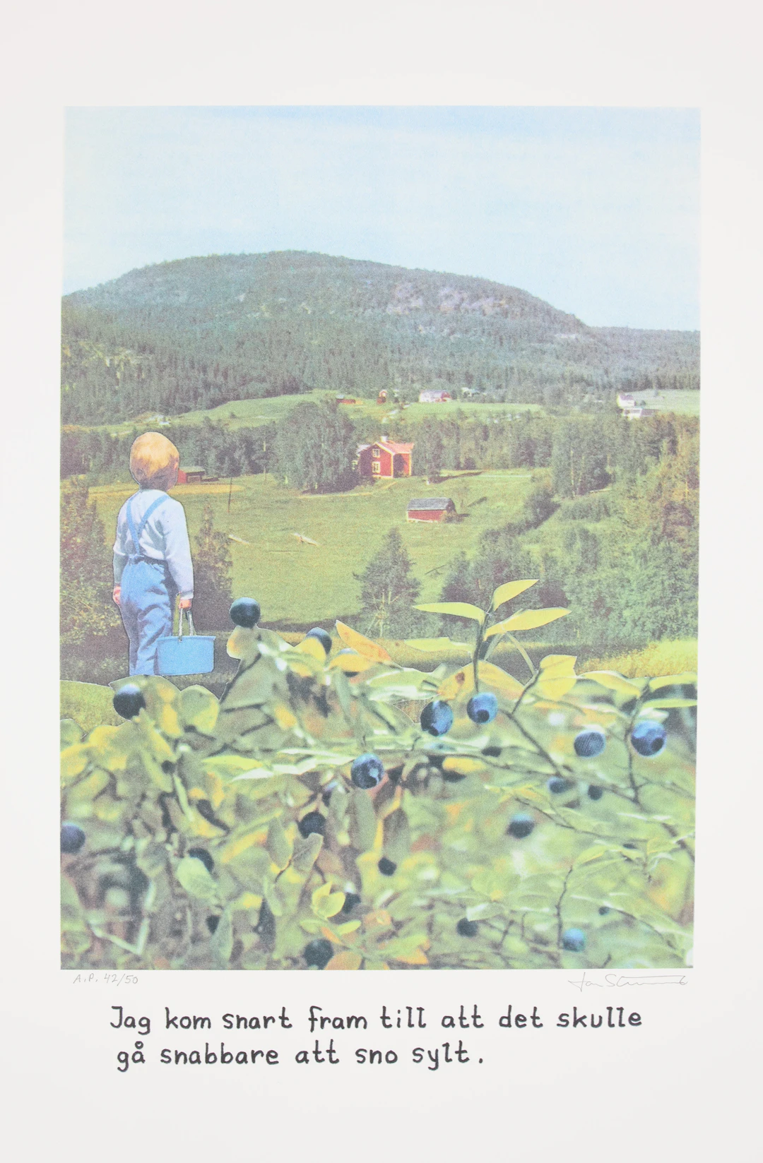 JAN STENMARK. (FÖDD 1949). "Jag kom snart fram till att det skulle