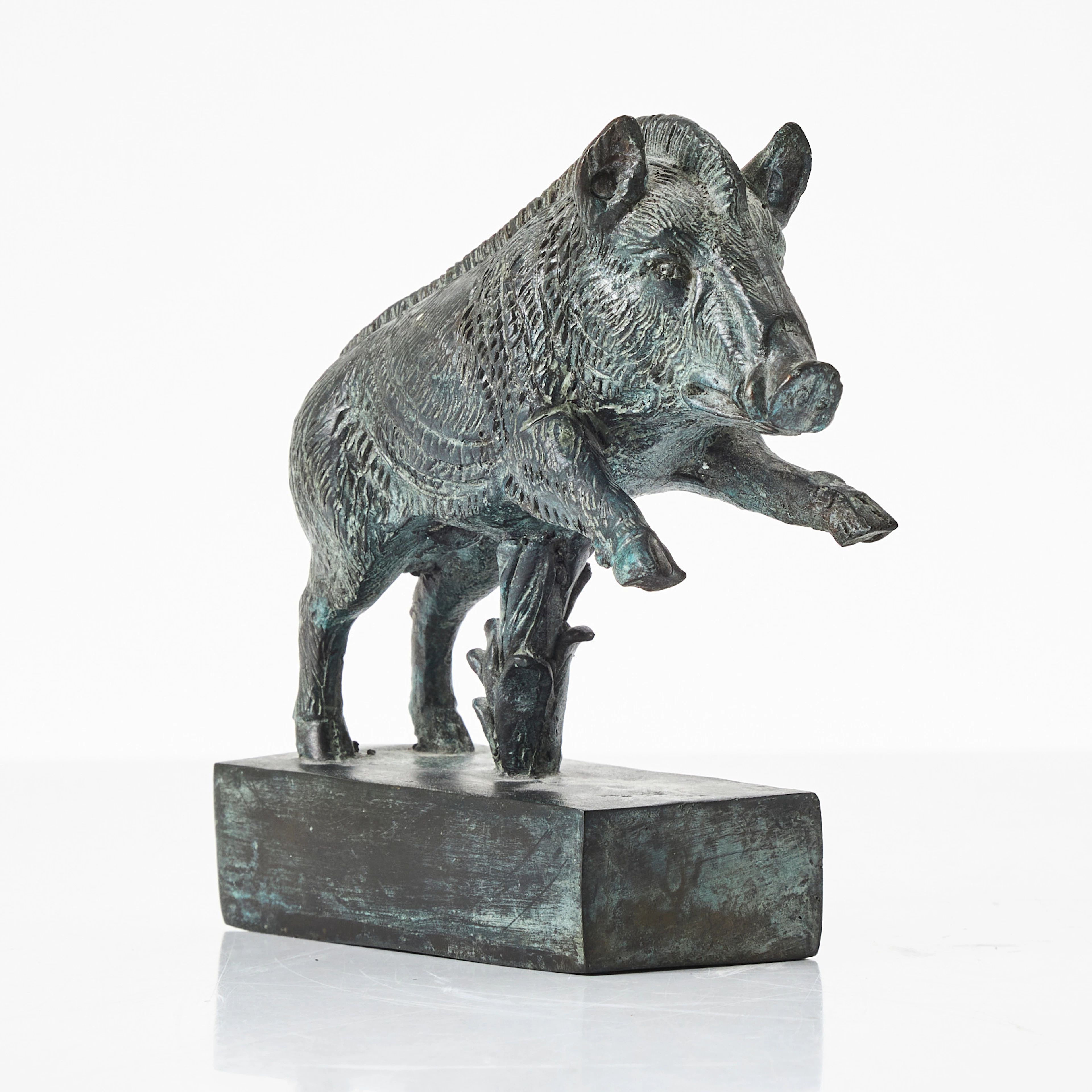 CARL MILLES. EFTER. Skulptur, i form av ett vildsvin, ur skulpturgruppen