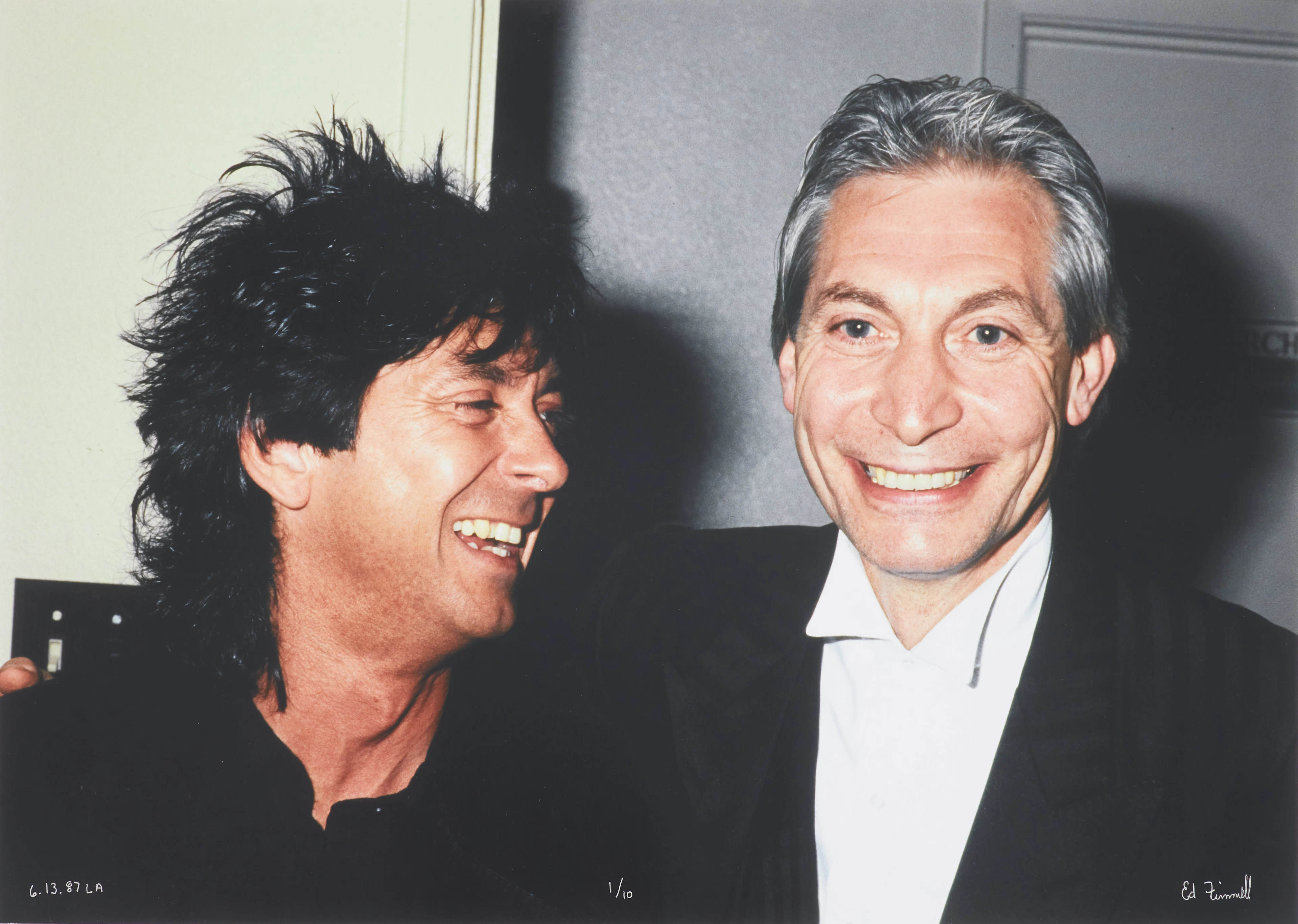 ED FINNELL. Charlie Watts & Ian McLagen, Hollywood Bowl, Playboy Jaxx