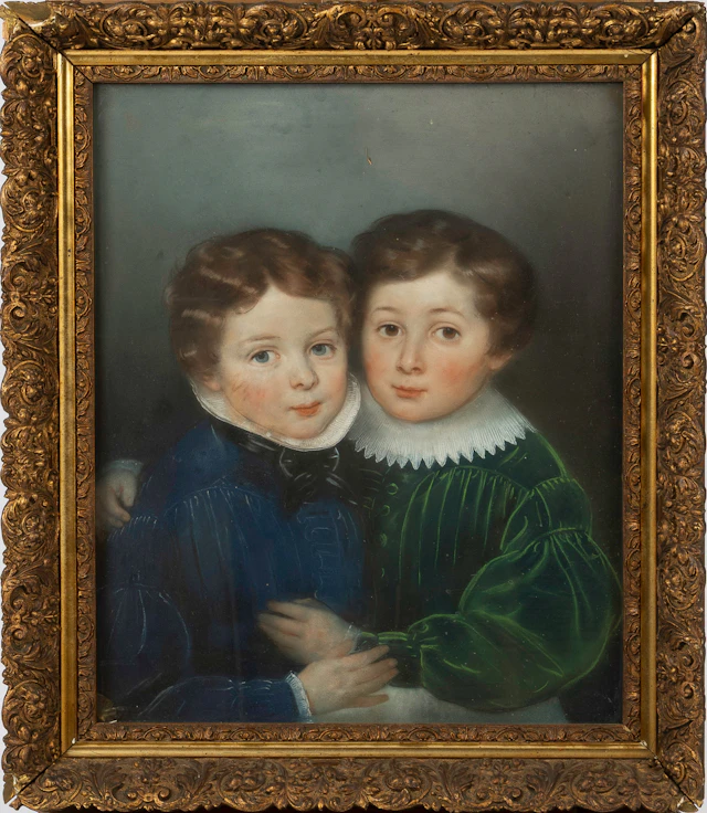 OKÄND KONSTNÄR. Porträtt, pastell, 1700-tal.