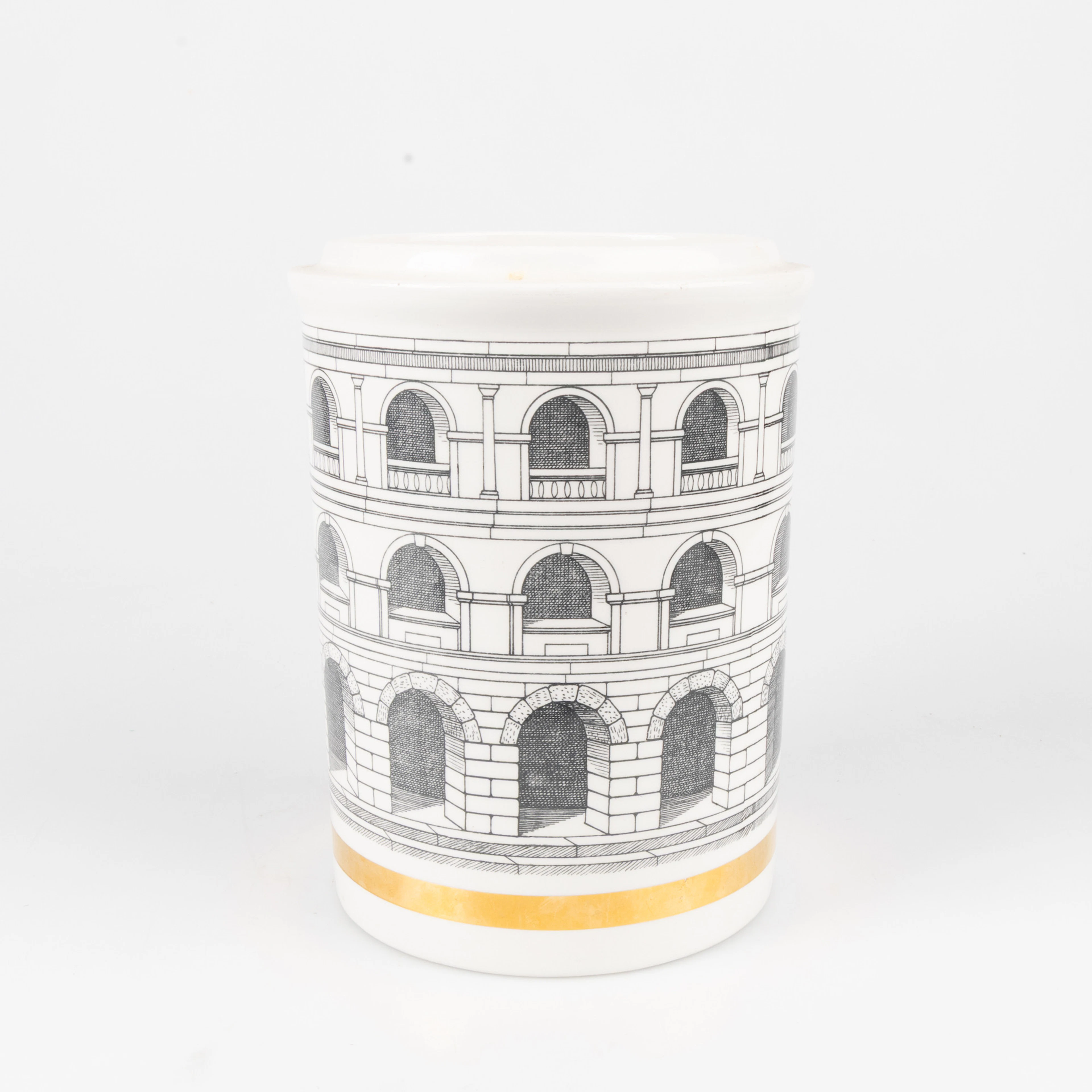 PIERO FORNASETTI. Burk, Italien Milano 1900-talets andra hälft.