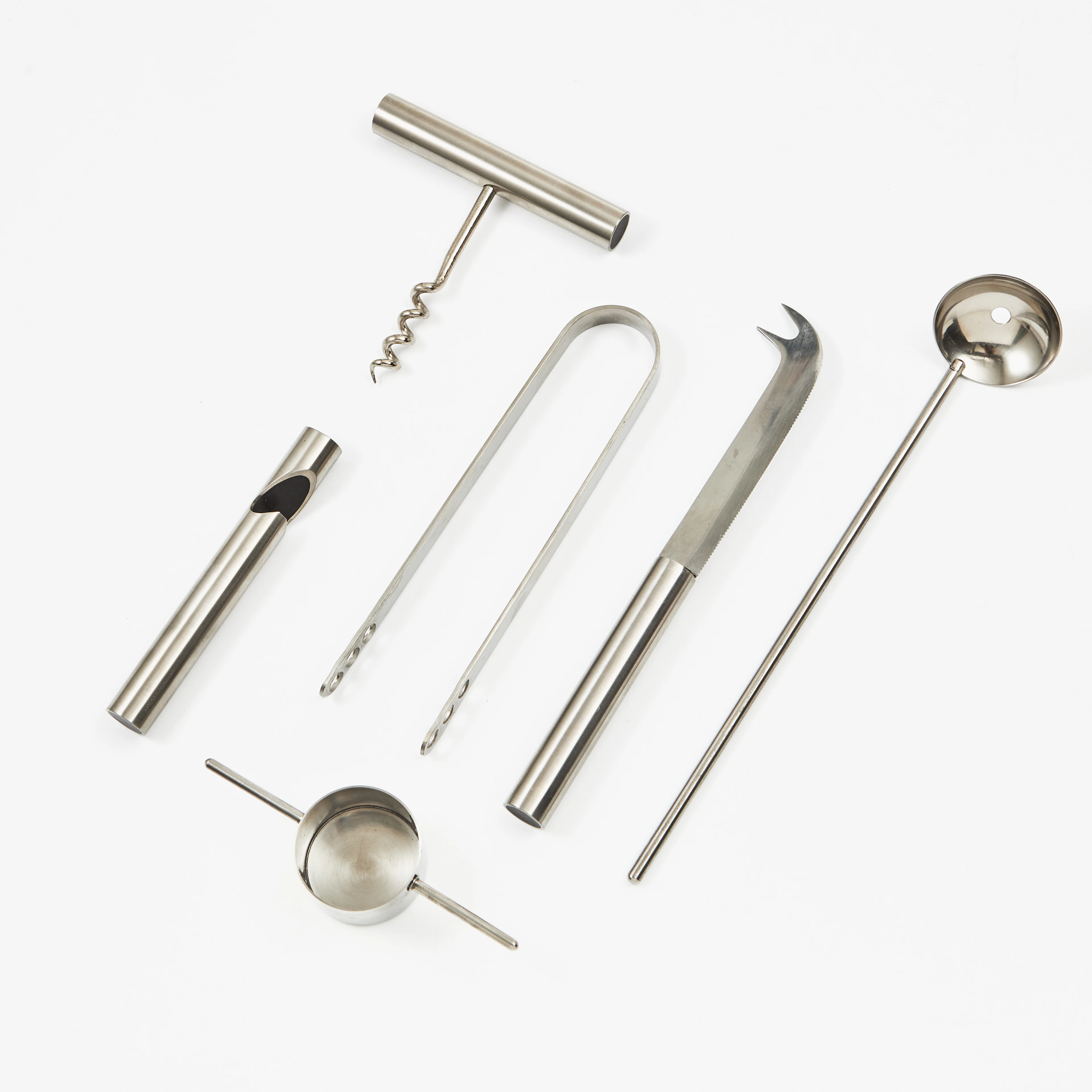 ARNE JACOBSEN. Barset, rostfritt stål, Cylinda-line, Stelton Danmark.