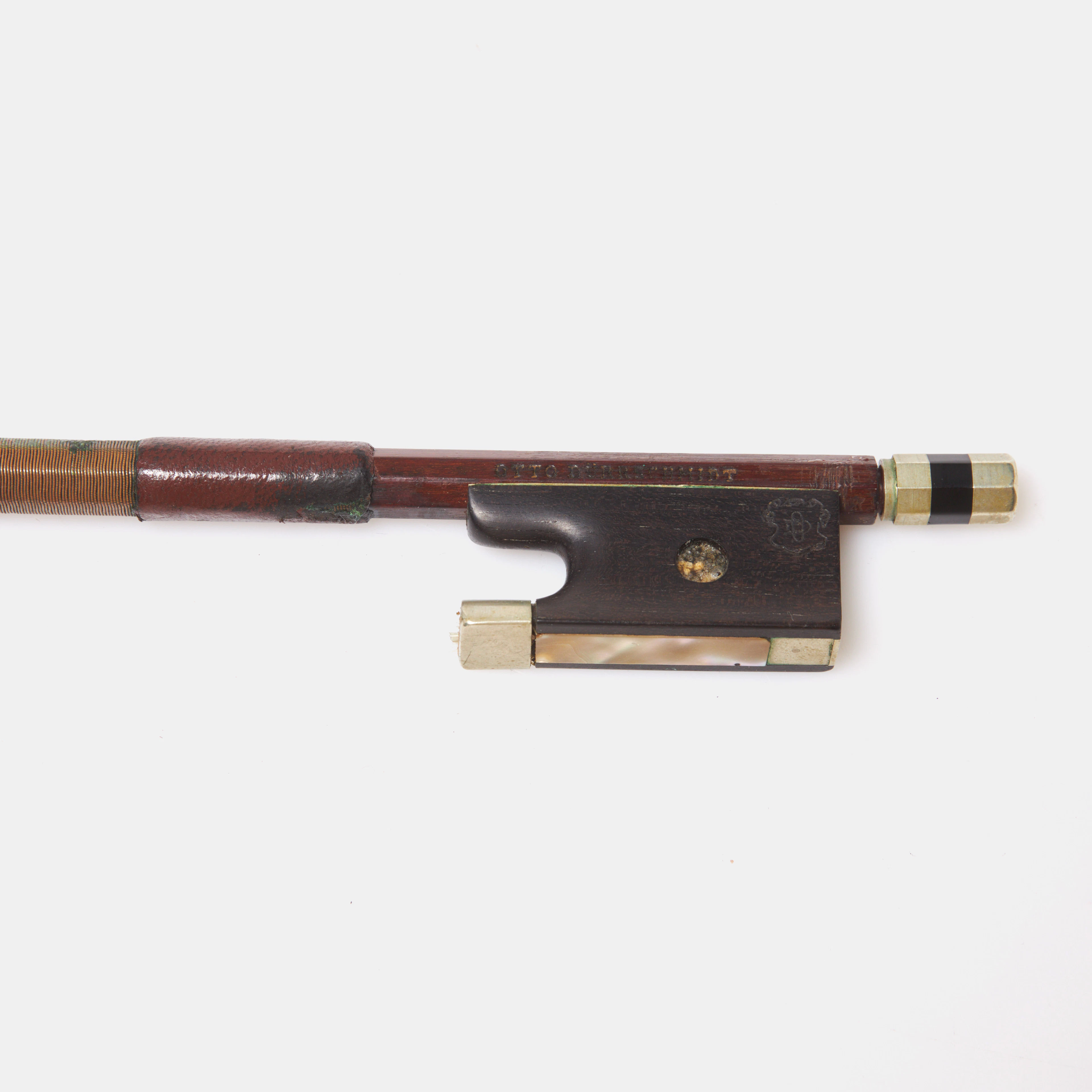 VIOLINSTRÅKE. "Otto Durrschmidt", Markneukirchen, oktagonal, renoveringsobjekt.