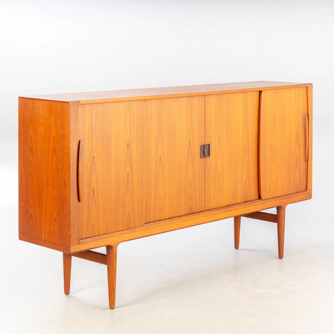 Teak Sideboard / Highboard, Dänemark, 1960er Jahre.