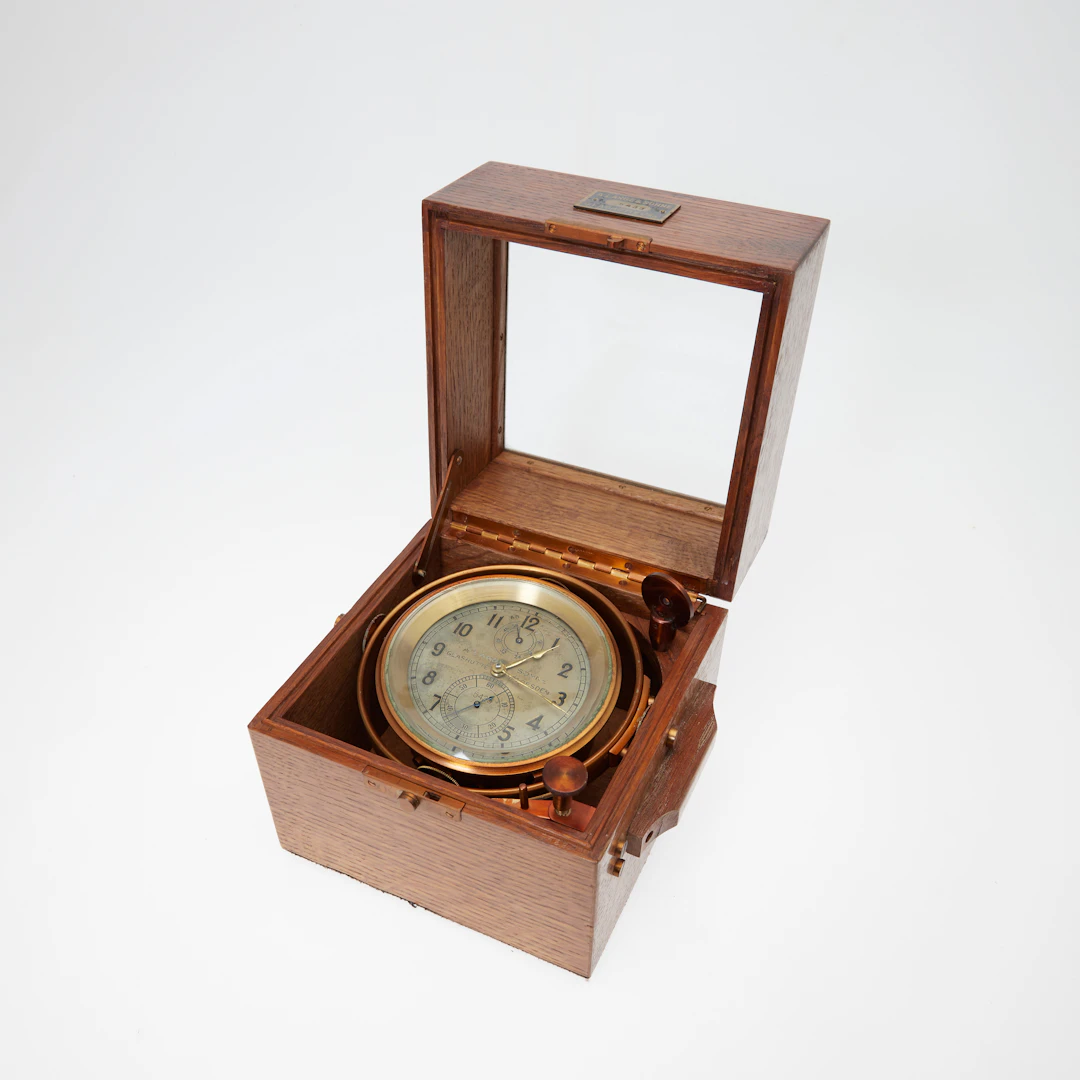 A. LANGE UND SÖHNE, GLASHÜTTE DRESDEN. Marinechronometer / Schiffschronometer