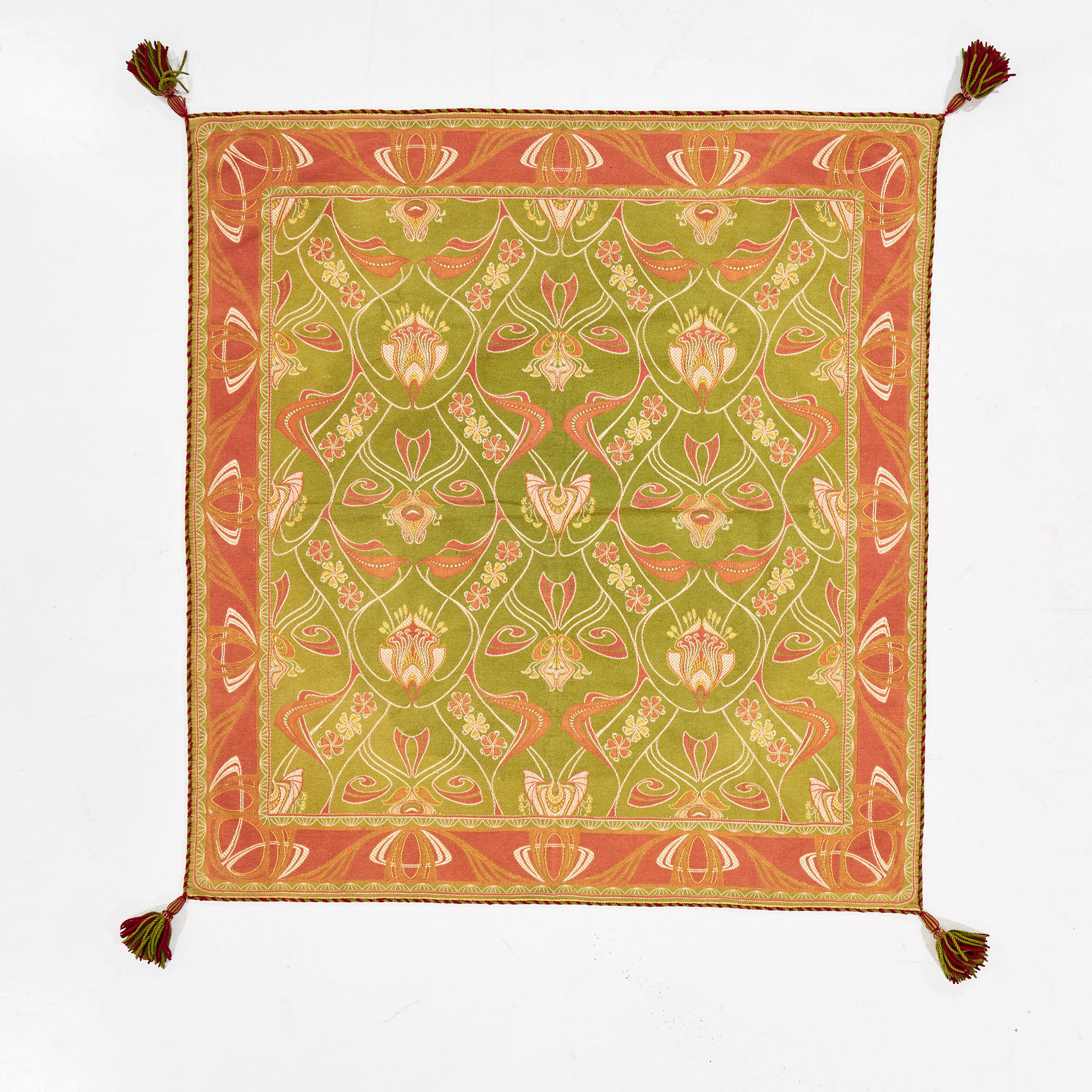 TEXTIL, jugend, stiliserad dekor.