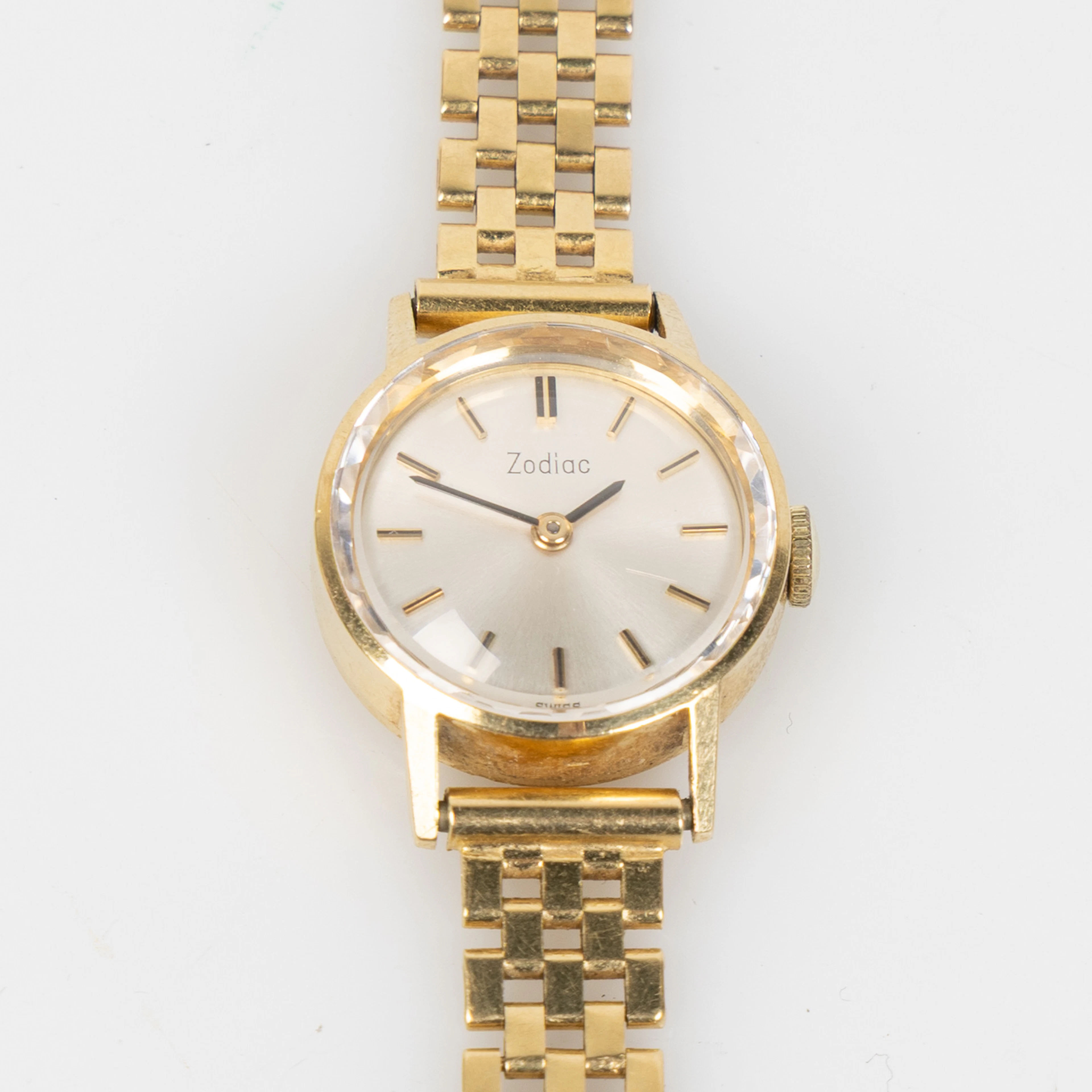 ZODIAC, armbandsur, 20 mm, 18K guld, ca 1970.