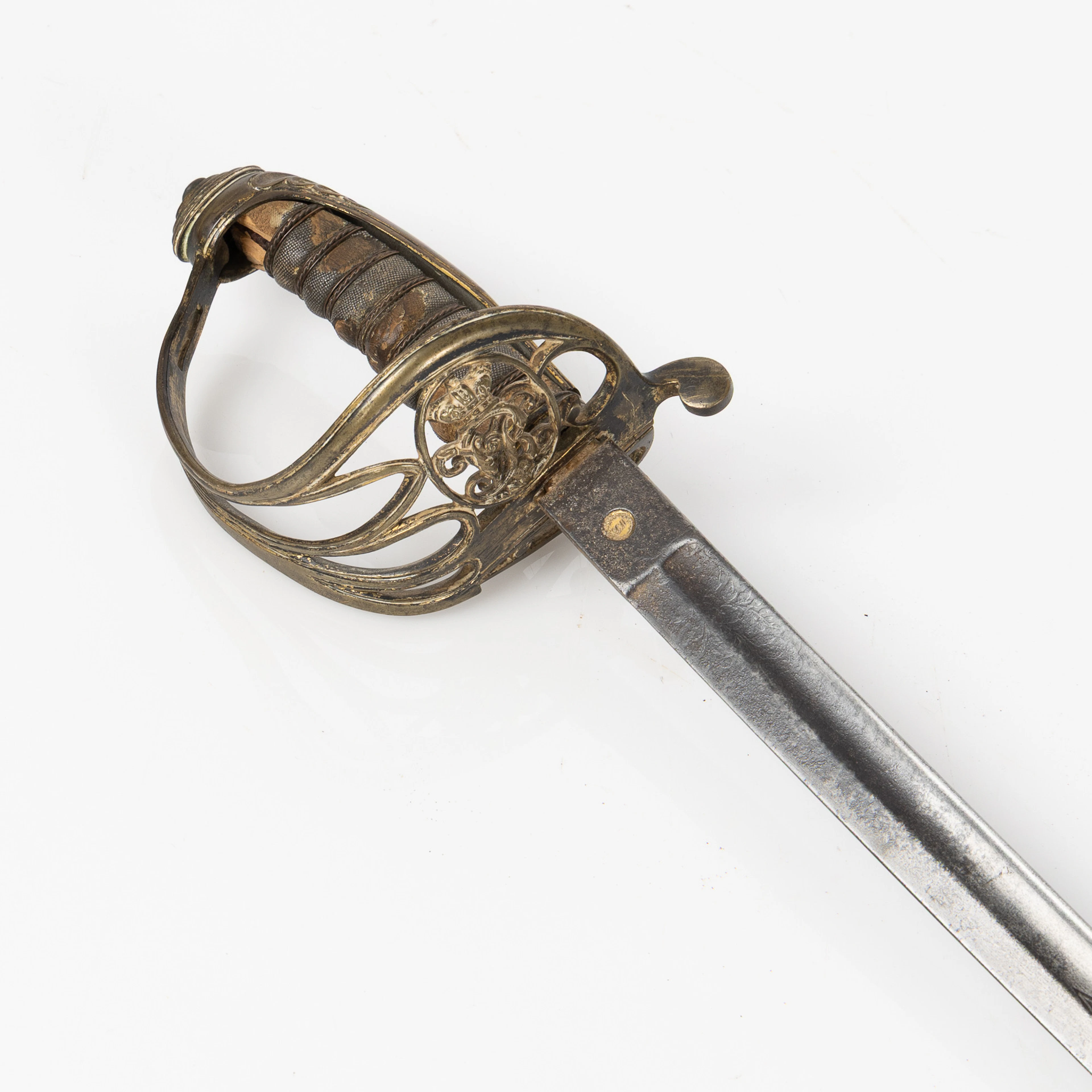 SABEL, för officer, med balja, 1800-tal England.
