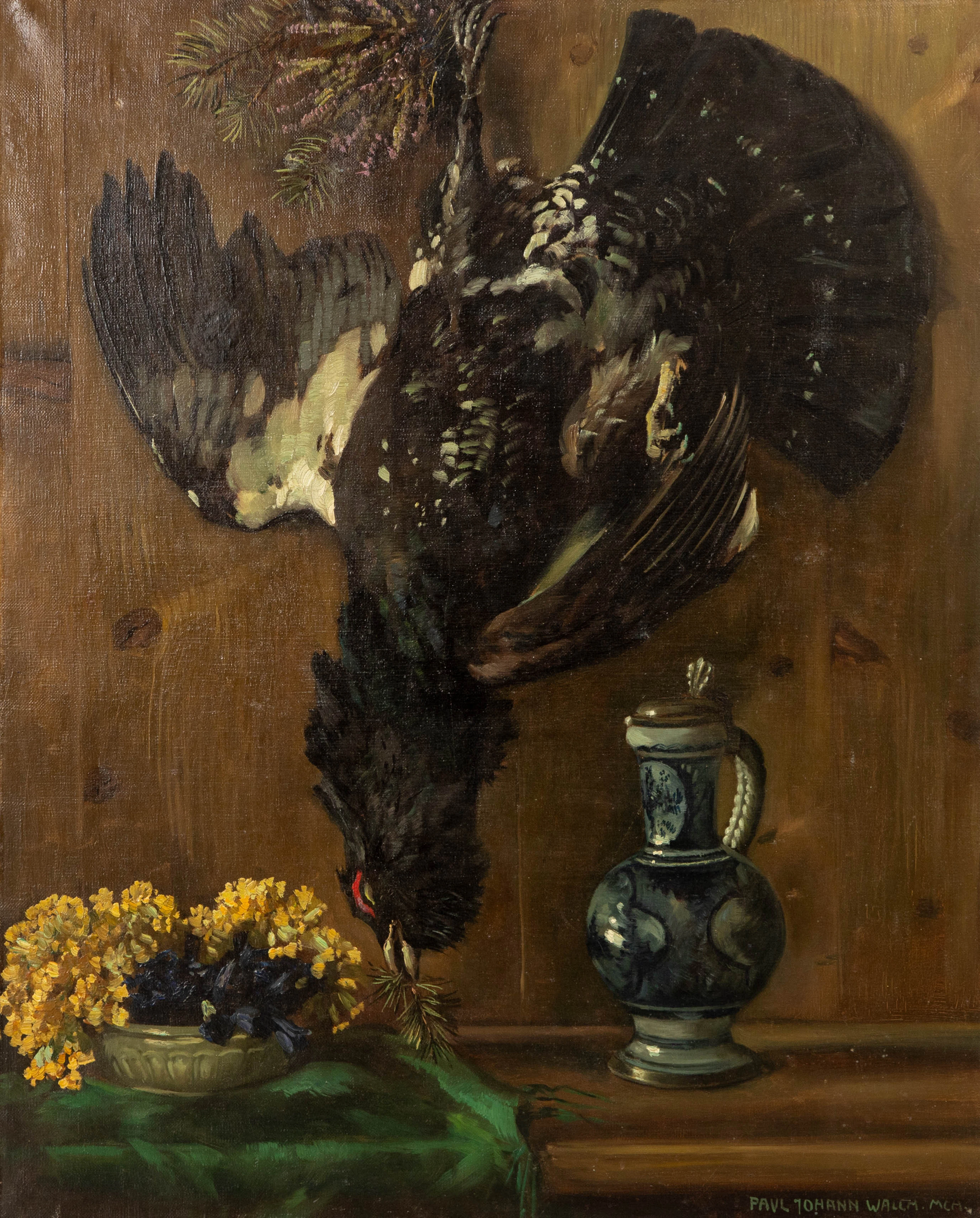 PAUL JOHANN WALCH (1881-1958). Jagdstilleben.