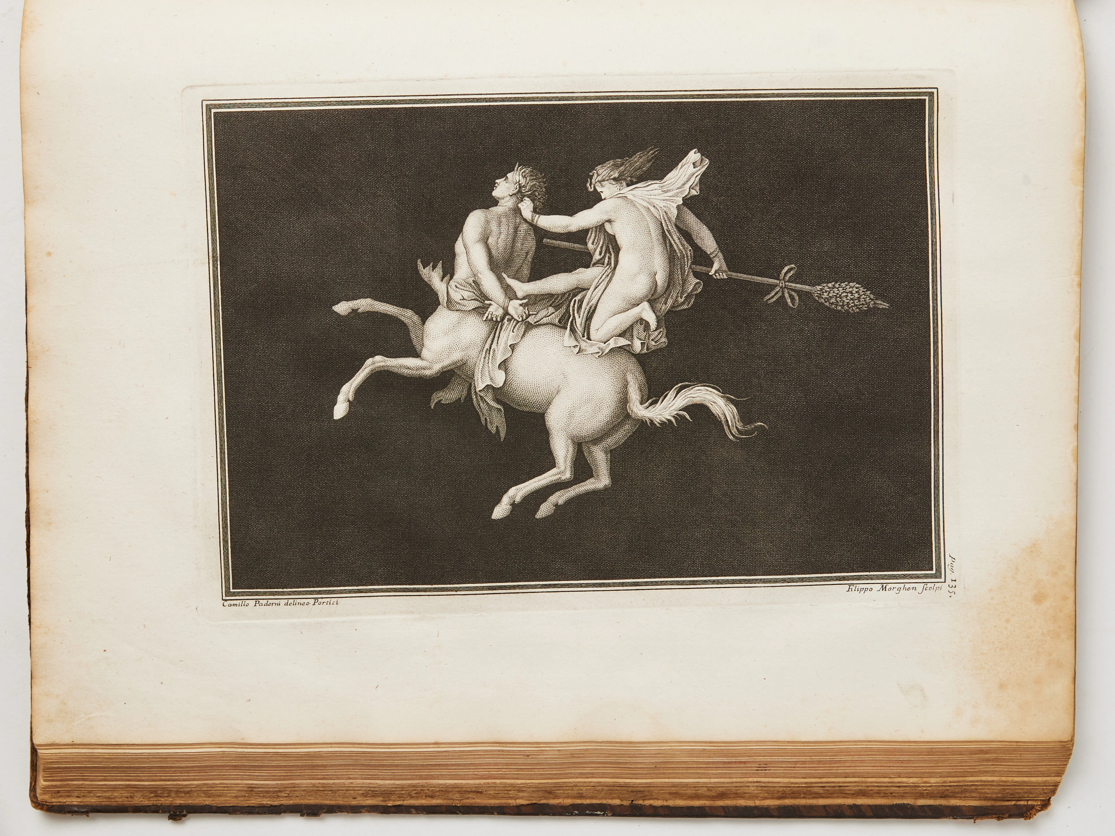 HERCULANEUM- LE ANTICHITÀ DI ERCOLANO WITH FINE ENGRAVINGS, 1755-1792