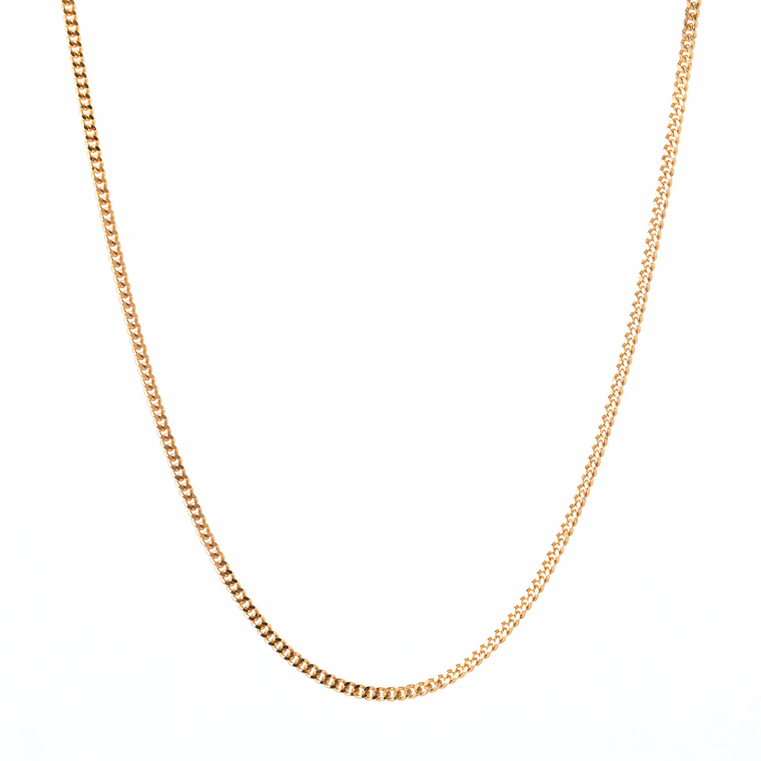 HALSKEDJA, 18K guld, Balestra, Italien.