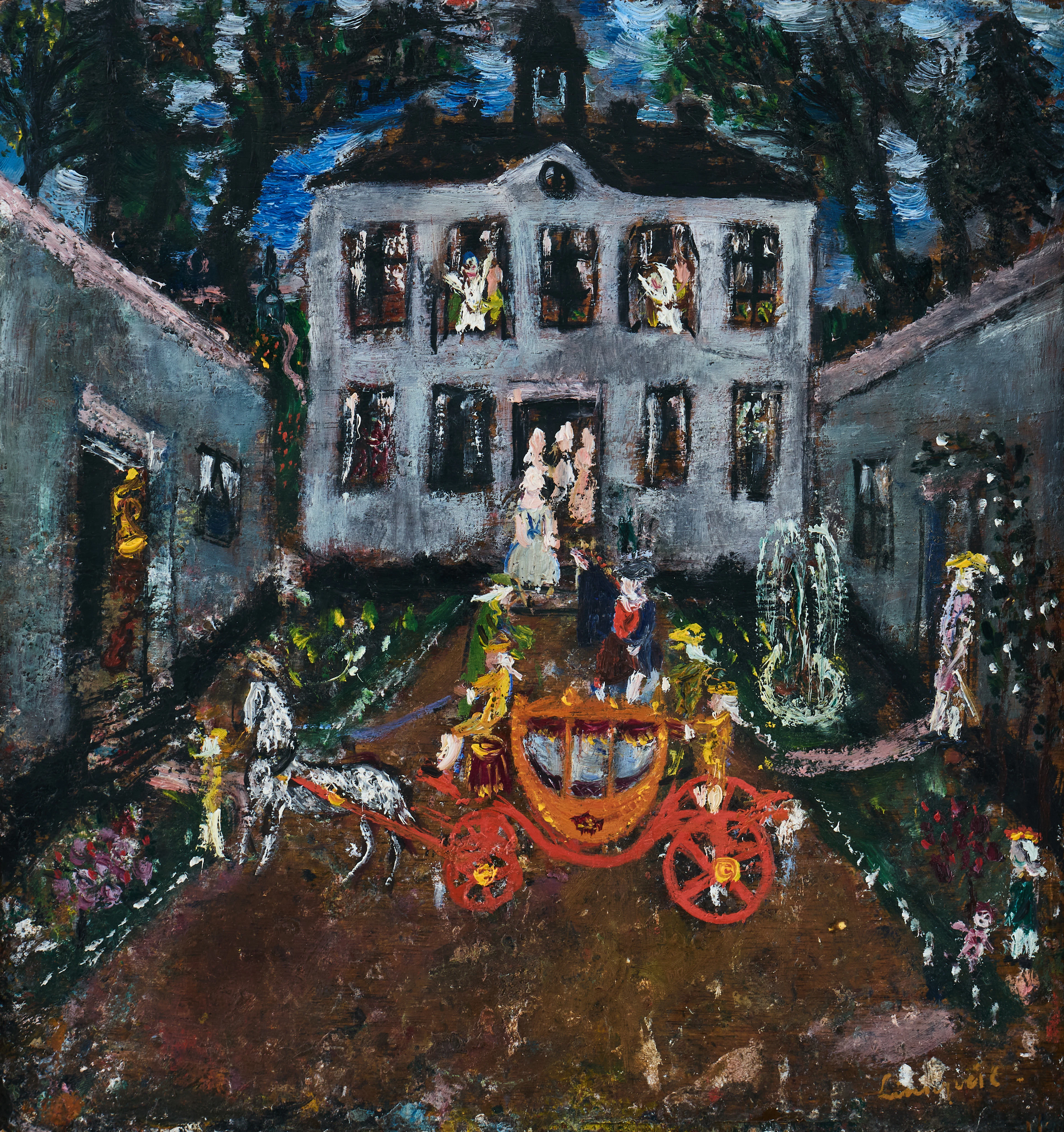 HILDING LINNQVIST. ”Drottningens juvelsmycke I”.