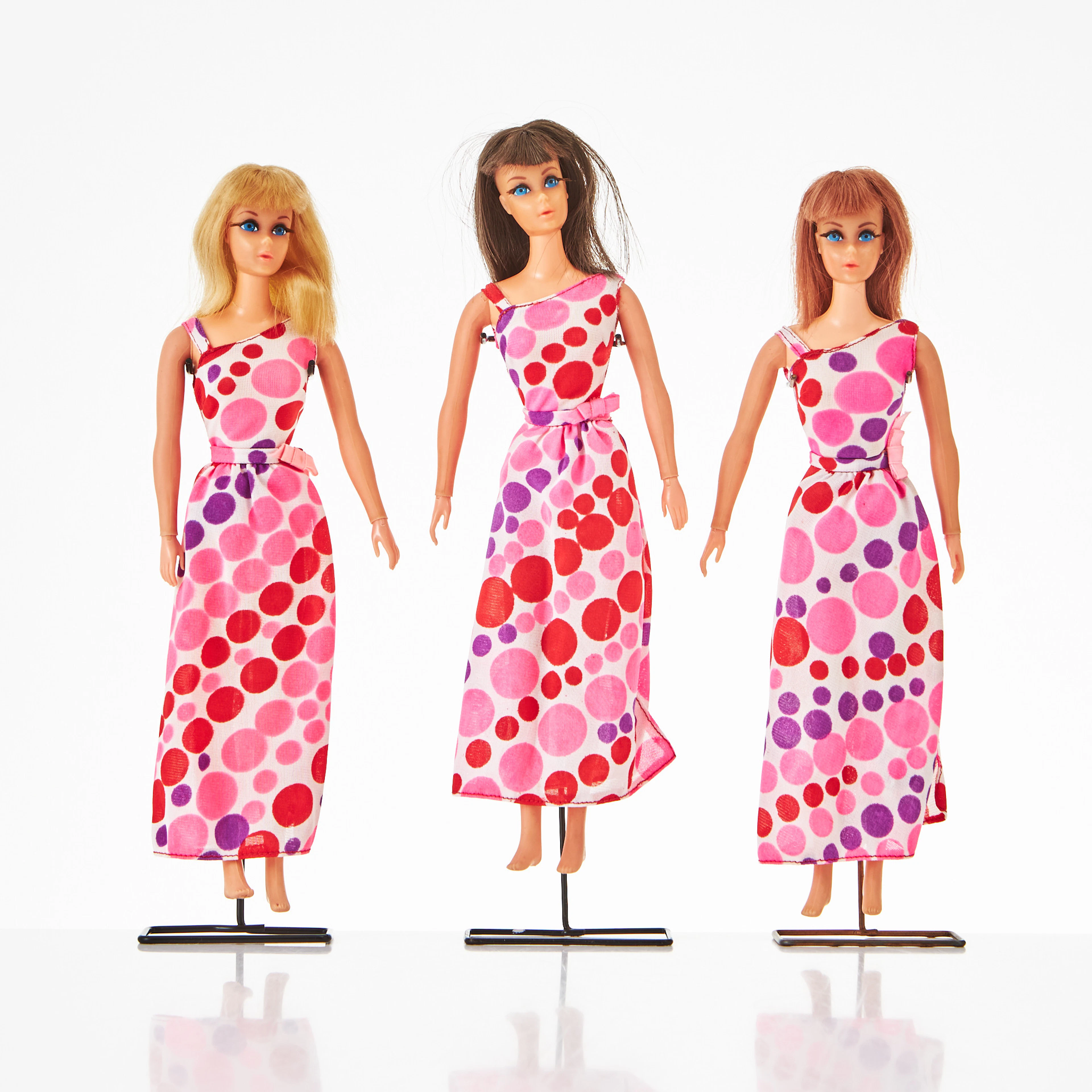 BARBIE, (3), #1116 BL TNT Dramatic Living Barbie Blonde, Brunette