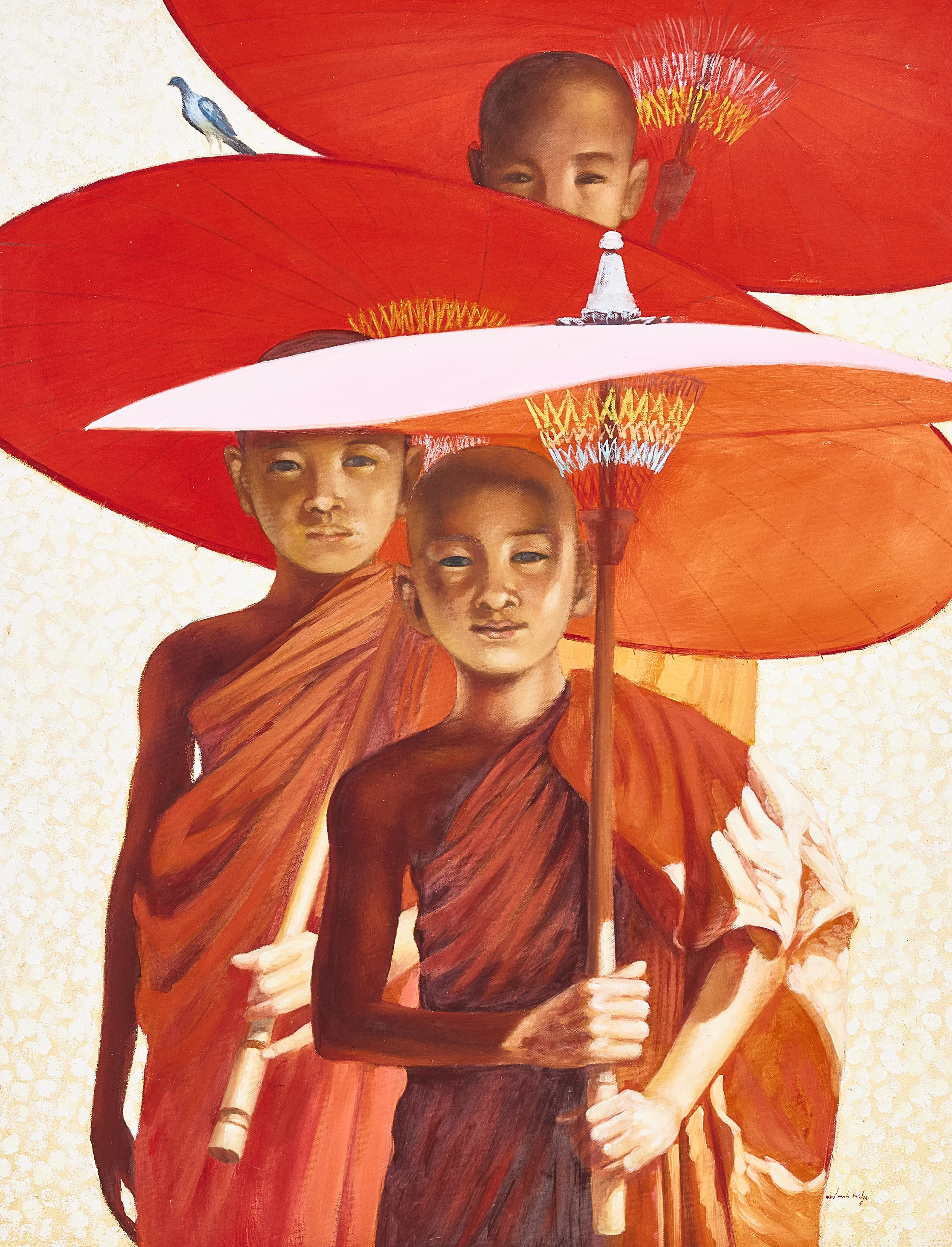 MR CHANG. "Munkarna i Myanmar (Burma)".