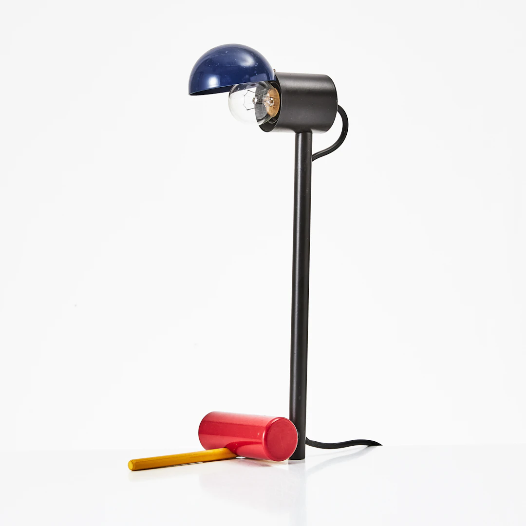 BORDSLAMPA, 1980/90-tal, Gerrit Rietveld och Memphis stil.