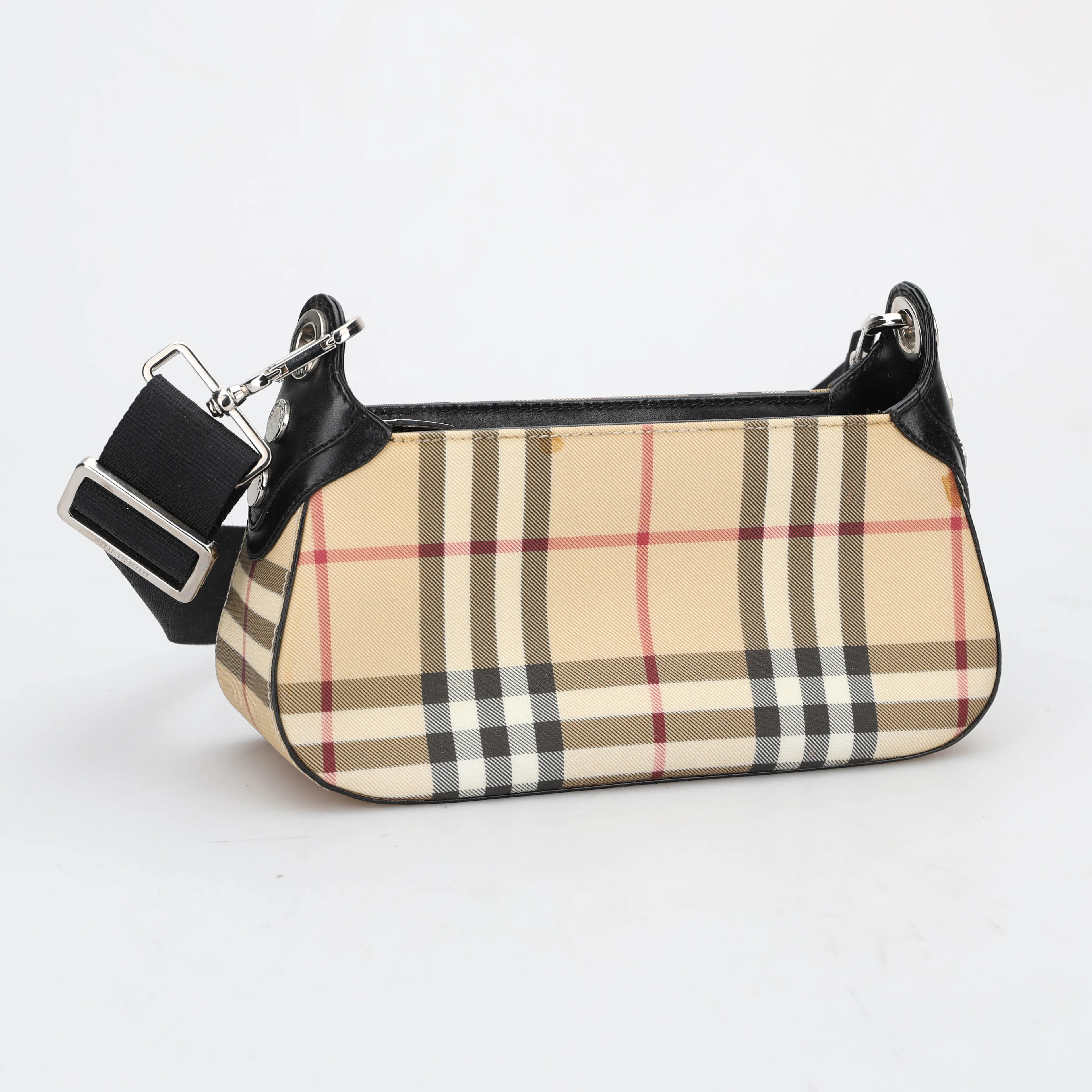 BURBERRY, Väska, Baguette ca år 2000.