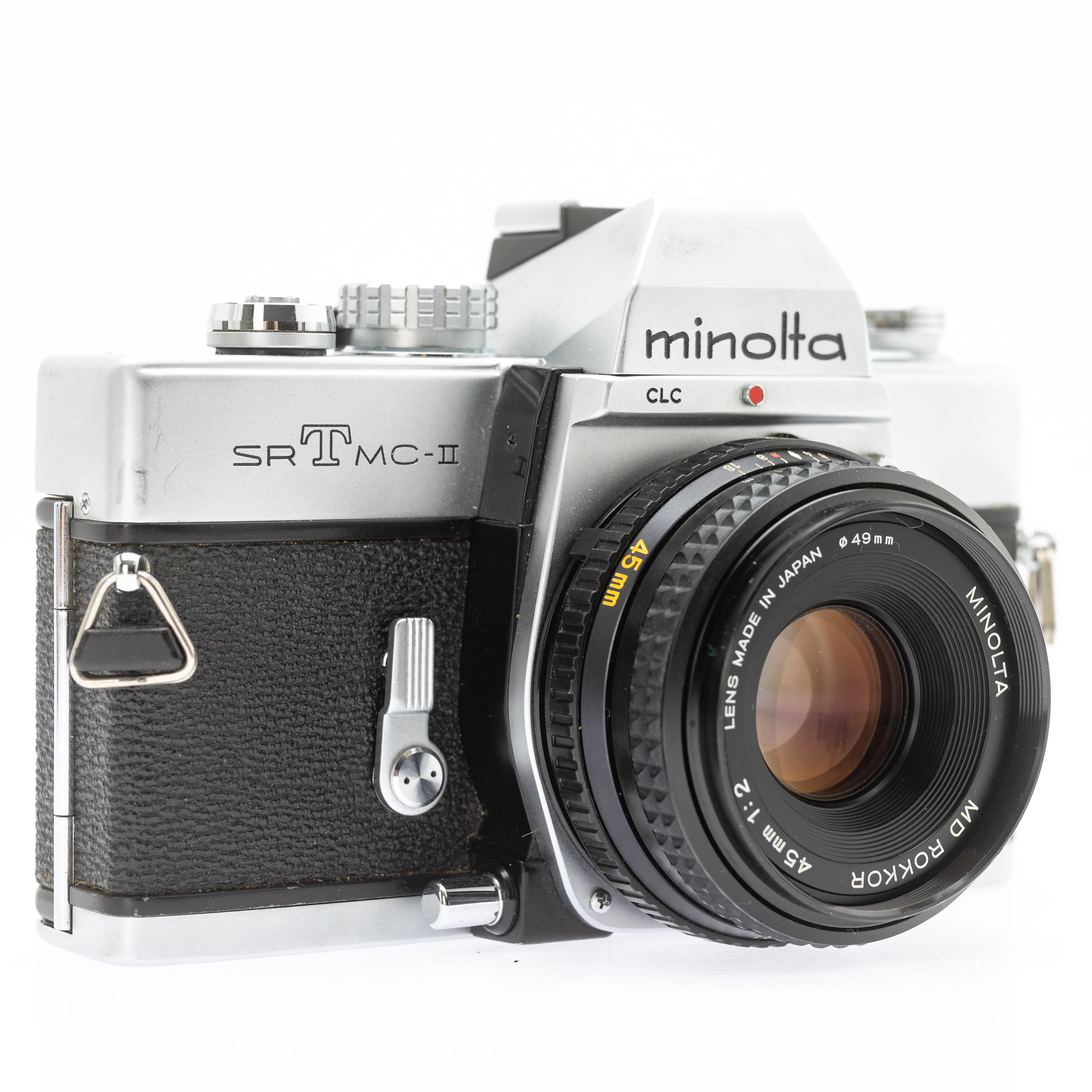 Minolta SR T MC-II (SN 9060862) mit Minolta Lens MD Rokkor 1:2/45mm