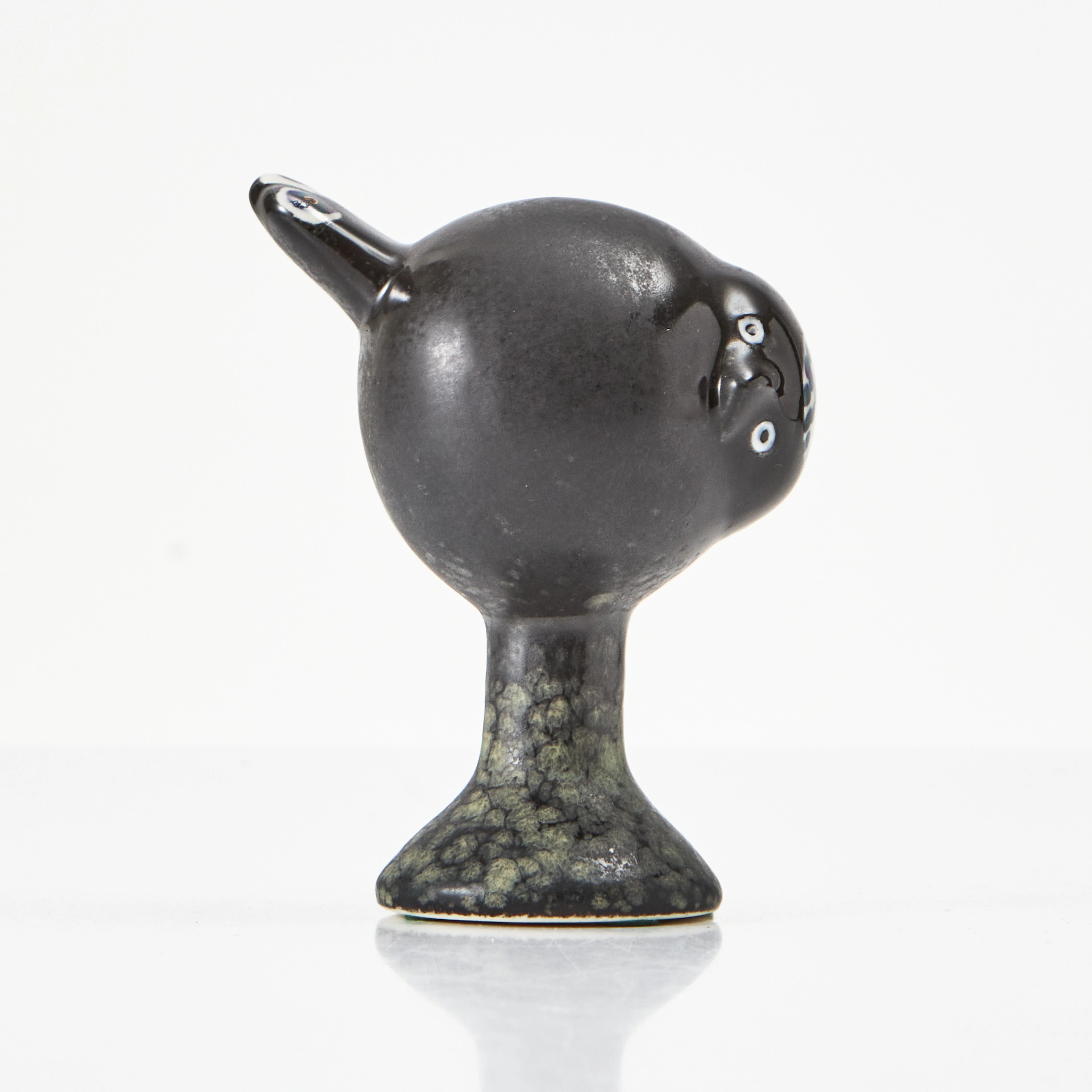 LISA LARSON. (Sverige, 1931–2024). Figurin, fågel, glaserat stengods