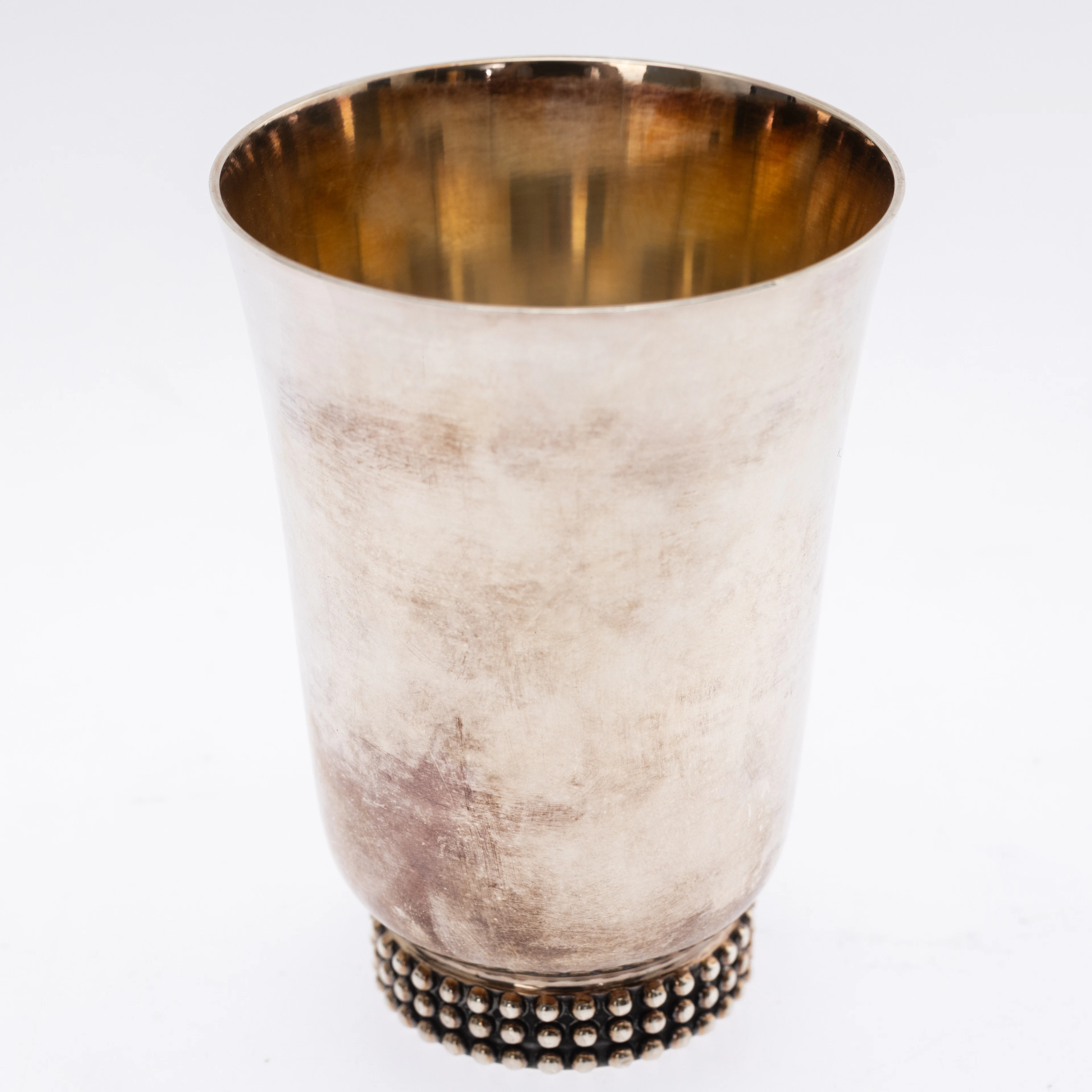 GEBRÜDER DEYHLE. Becher, Sterling Silber, Schwäbisch Gmünd, 2. Hälfte 20. Jh.